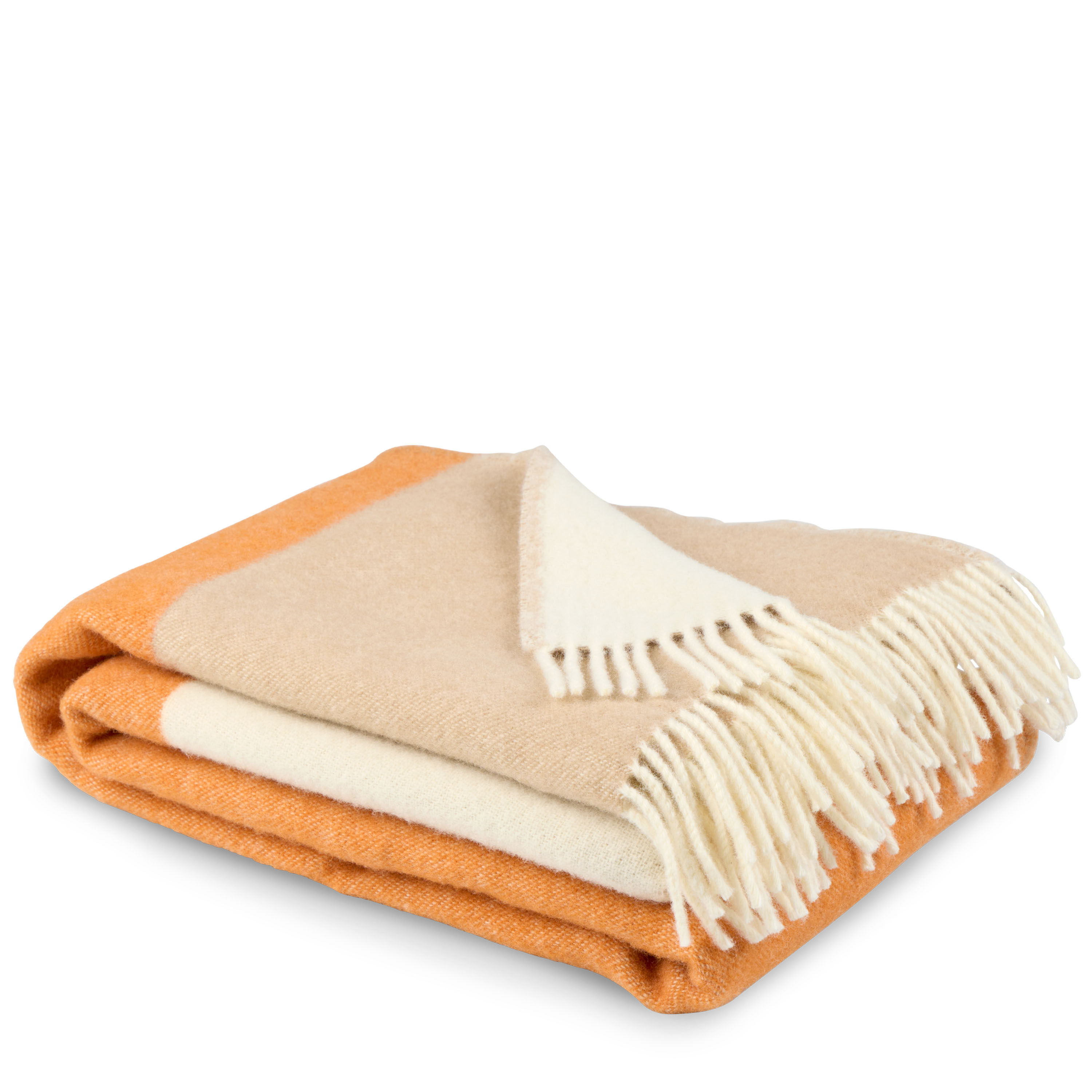 Layer Pledd Oransje 130x170