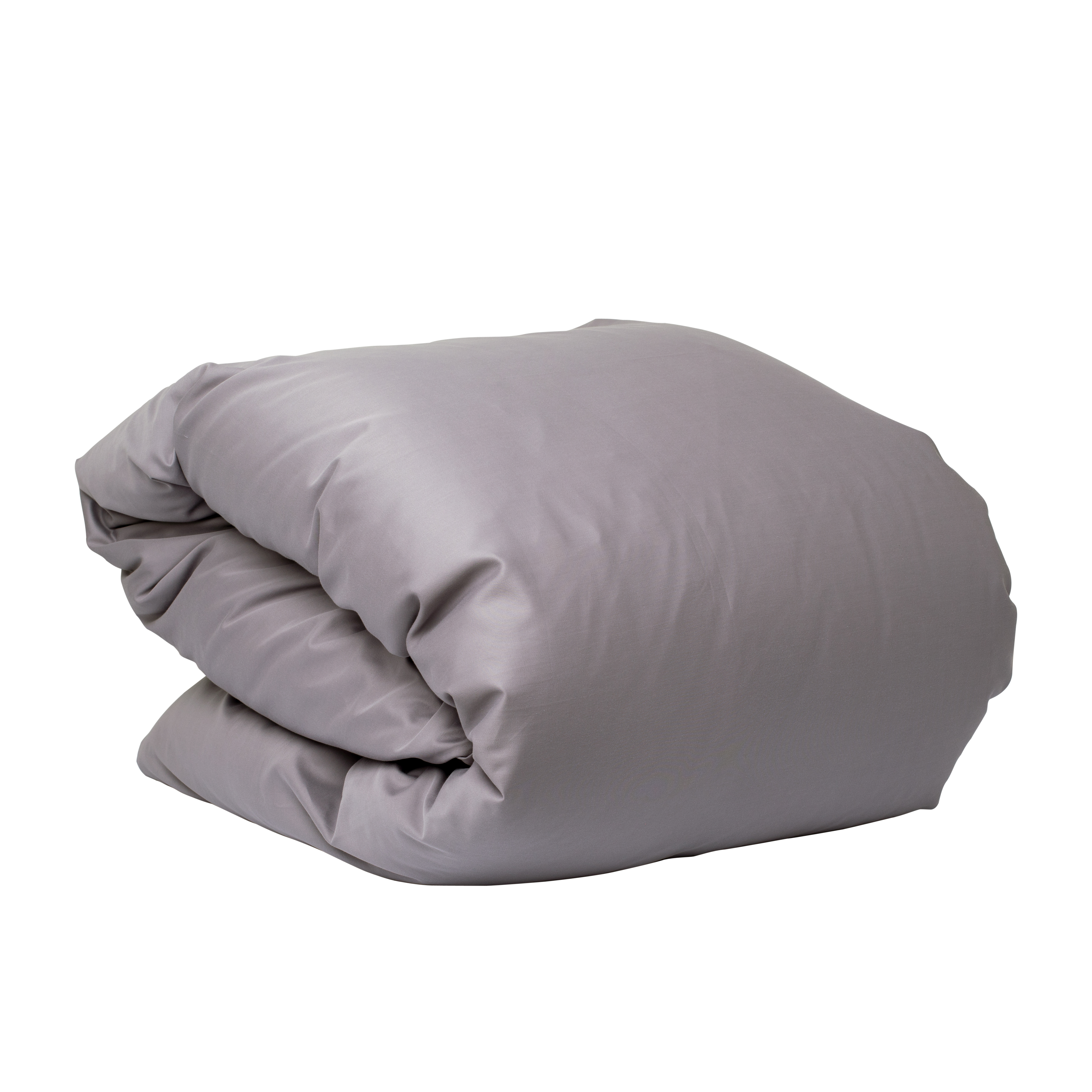 Satina Påslakan Grå Enkel