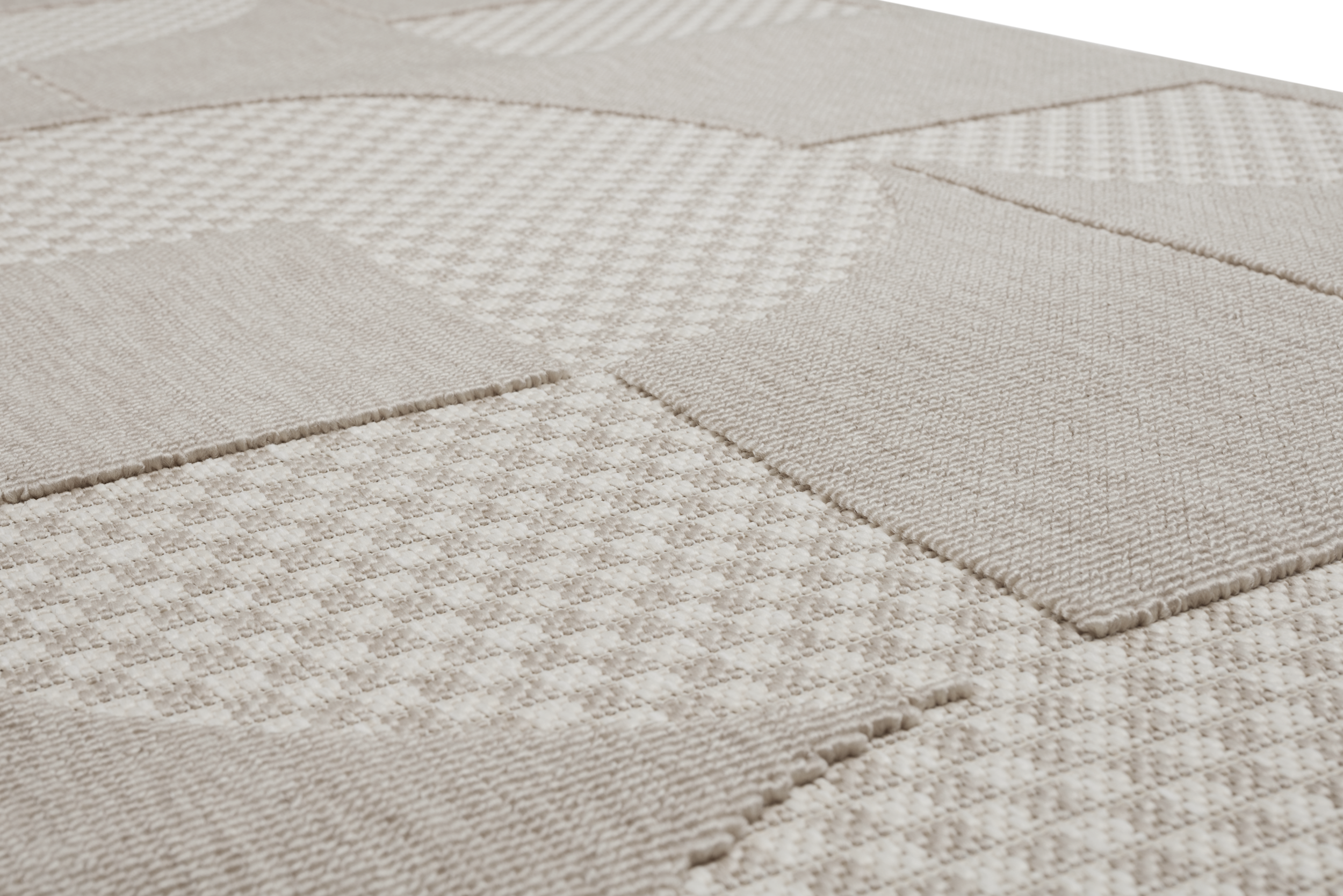 Fatboy Carpretty Catwalk Outdoor Teppich Jigsaw Cream/White 80x200