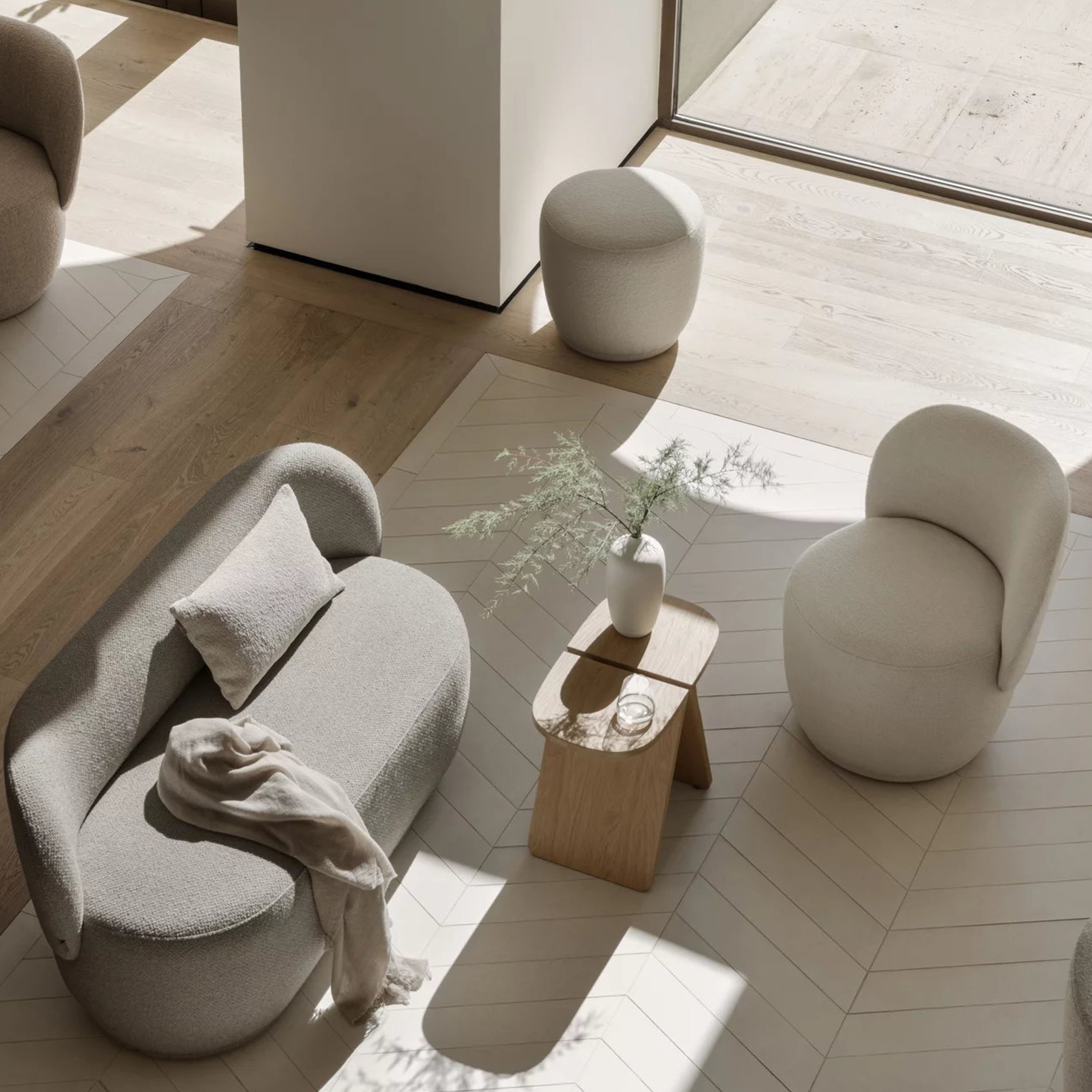 Blomus Avio Sivupöytä Oak 55cm