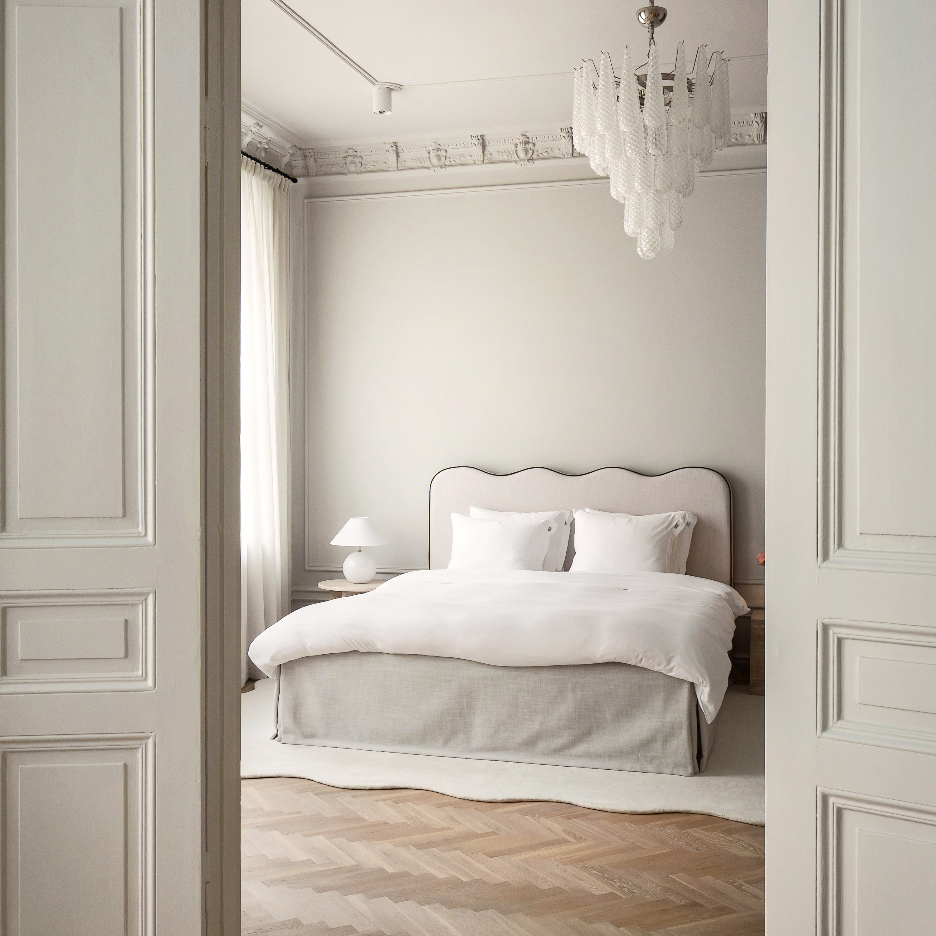 Sleepo Collection Piper Sänggavel Natur/Chocolate 180cm