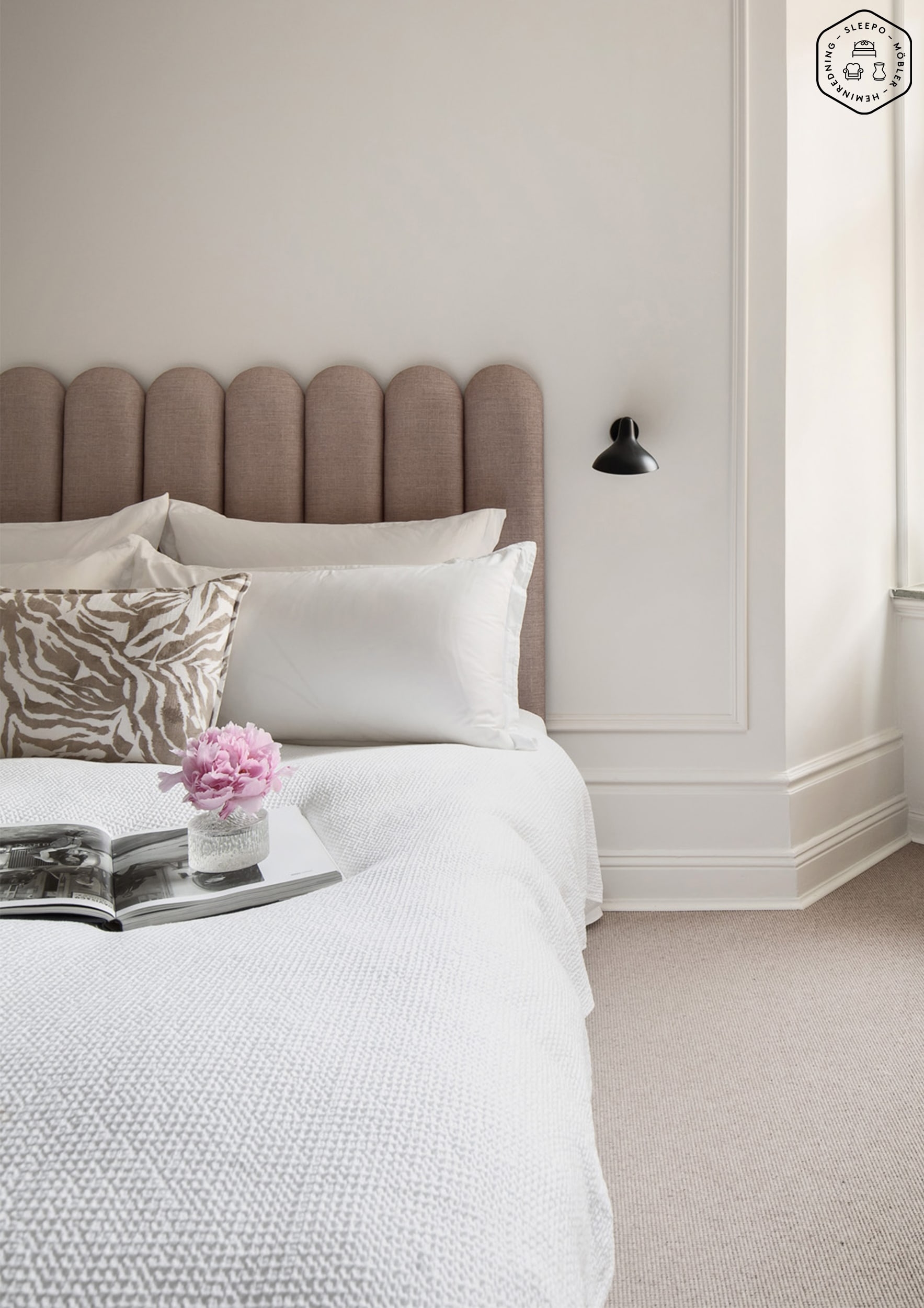 Mille Notti Riposo Överkast Vit 260x260