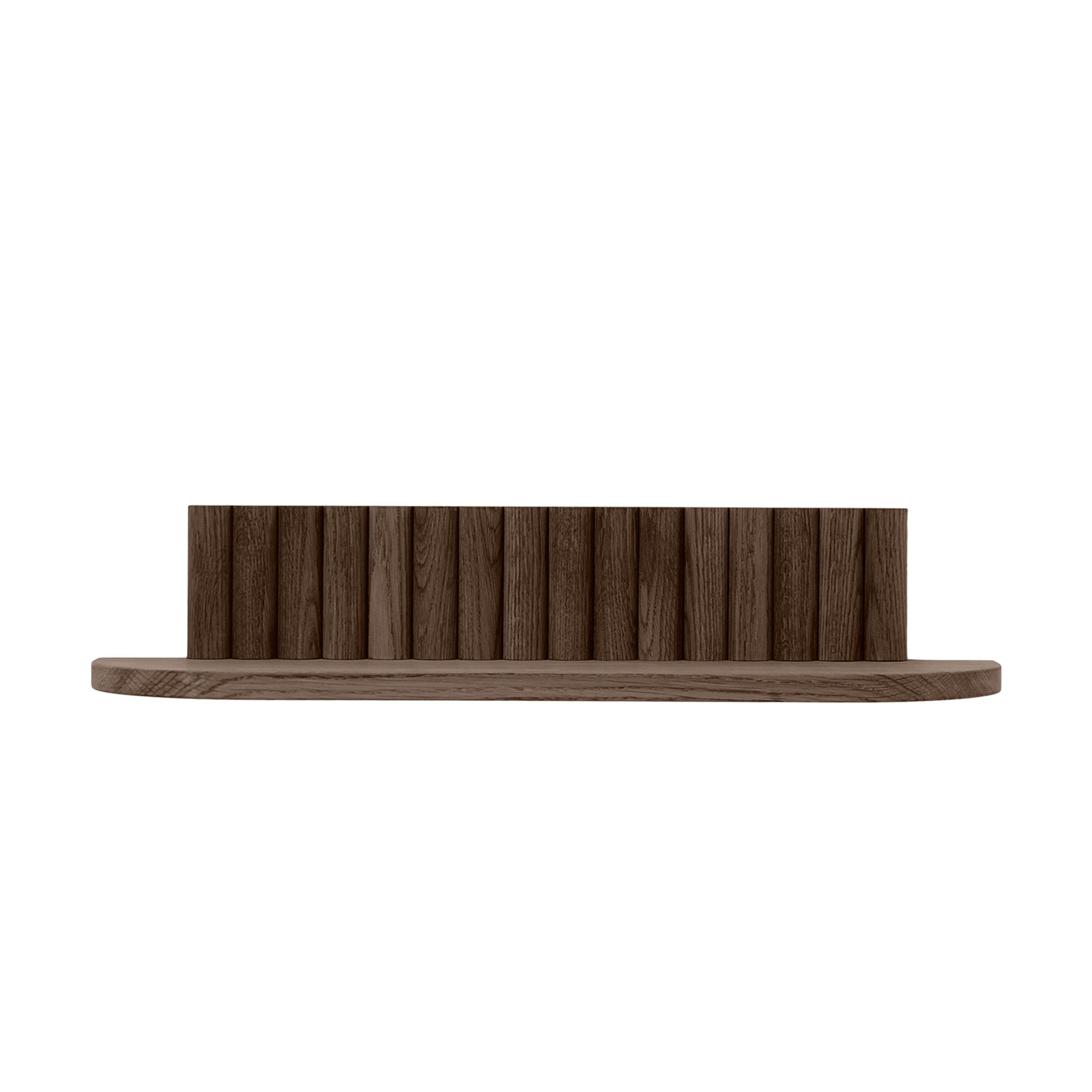 Pillar Vägghylla Rökt Oljad Ek Small