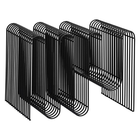 Curva Tidningsställ Black