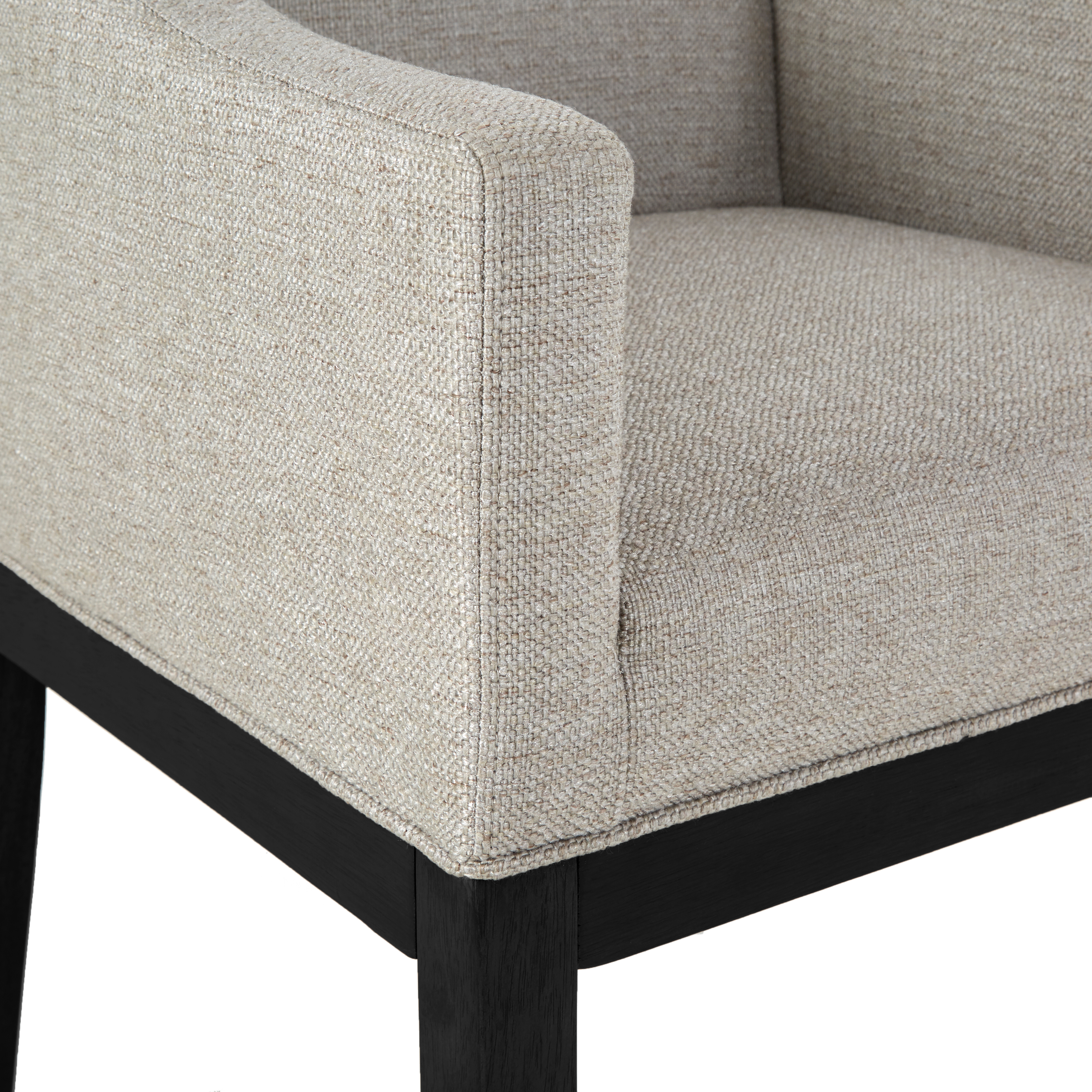 Nordic Home Sylvia Lenestol Beige / Svart