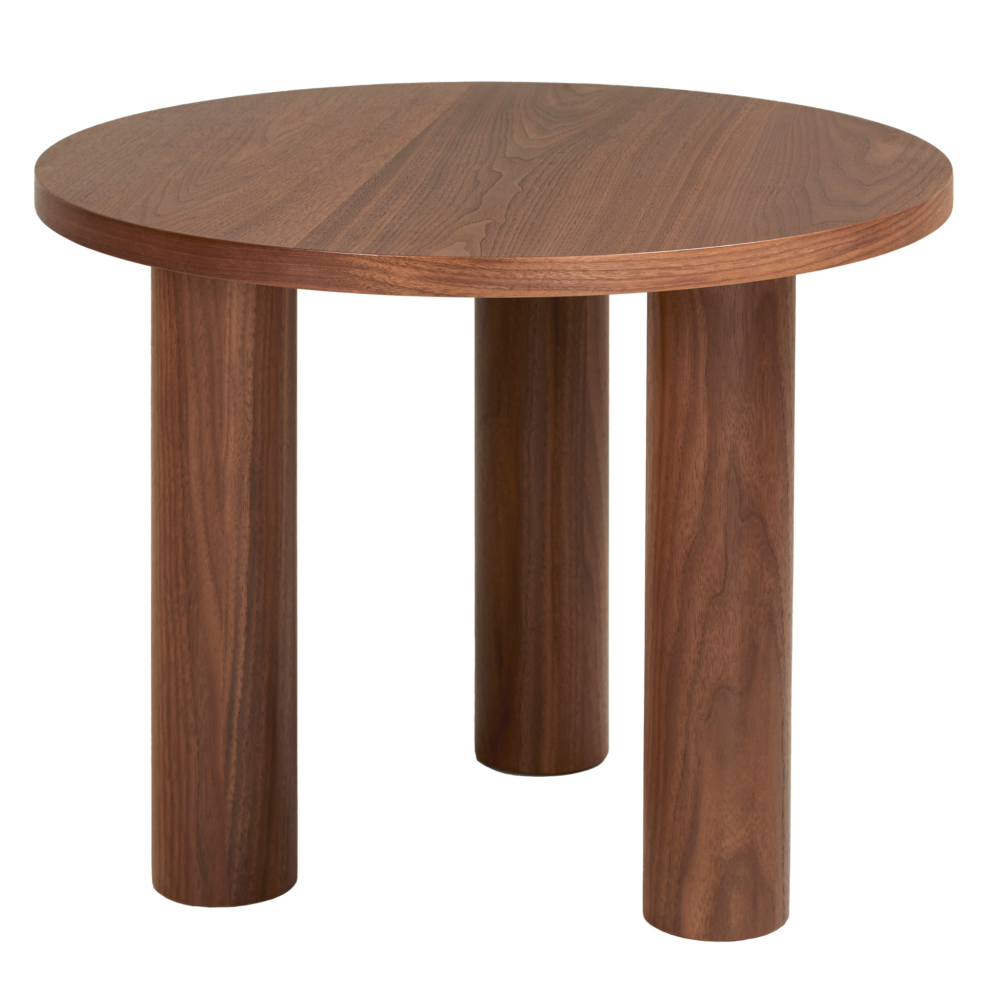 Melvin Soffbord Valnöt Ø65