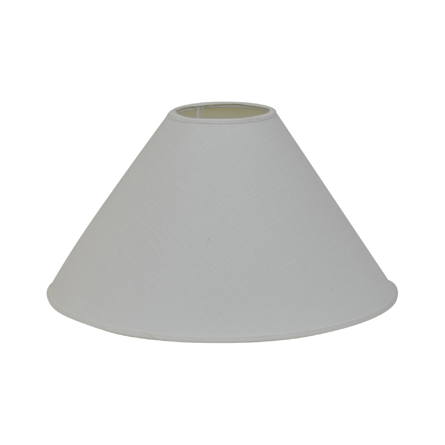 1700 Carolin Lampeskjerm Hvit Ø25