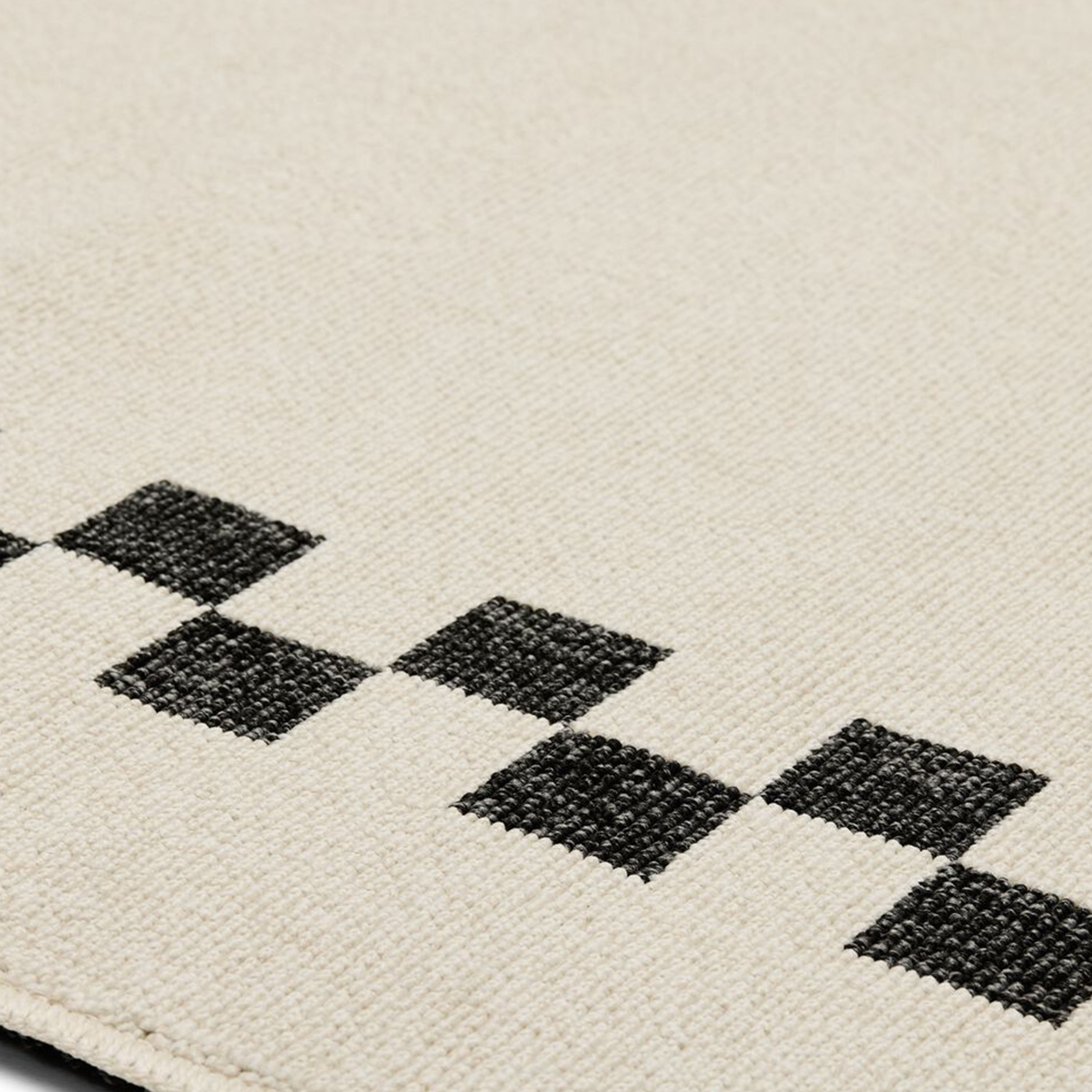 Fatboy Carpretty Catwalk Utendørsteppe Check Antrasitt/Krem