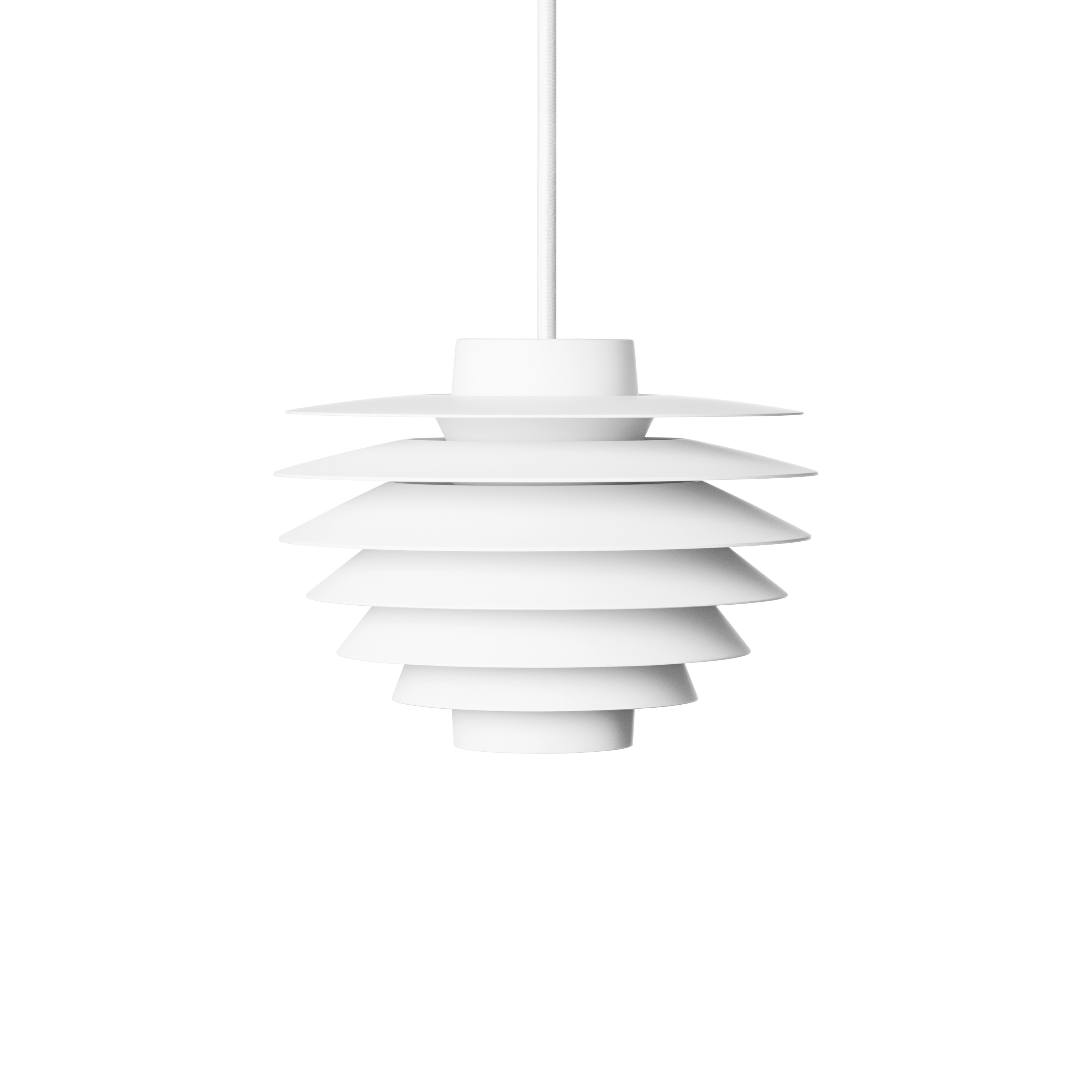 LYFA - Verona Kattovalaisin Valkoinen 40cm - Matt aluminium - Pussilakanat lapset