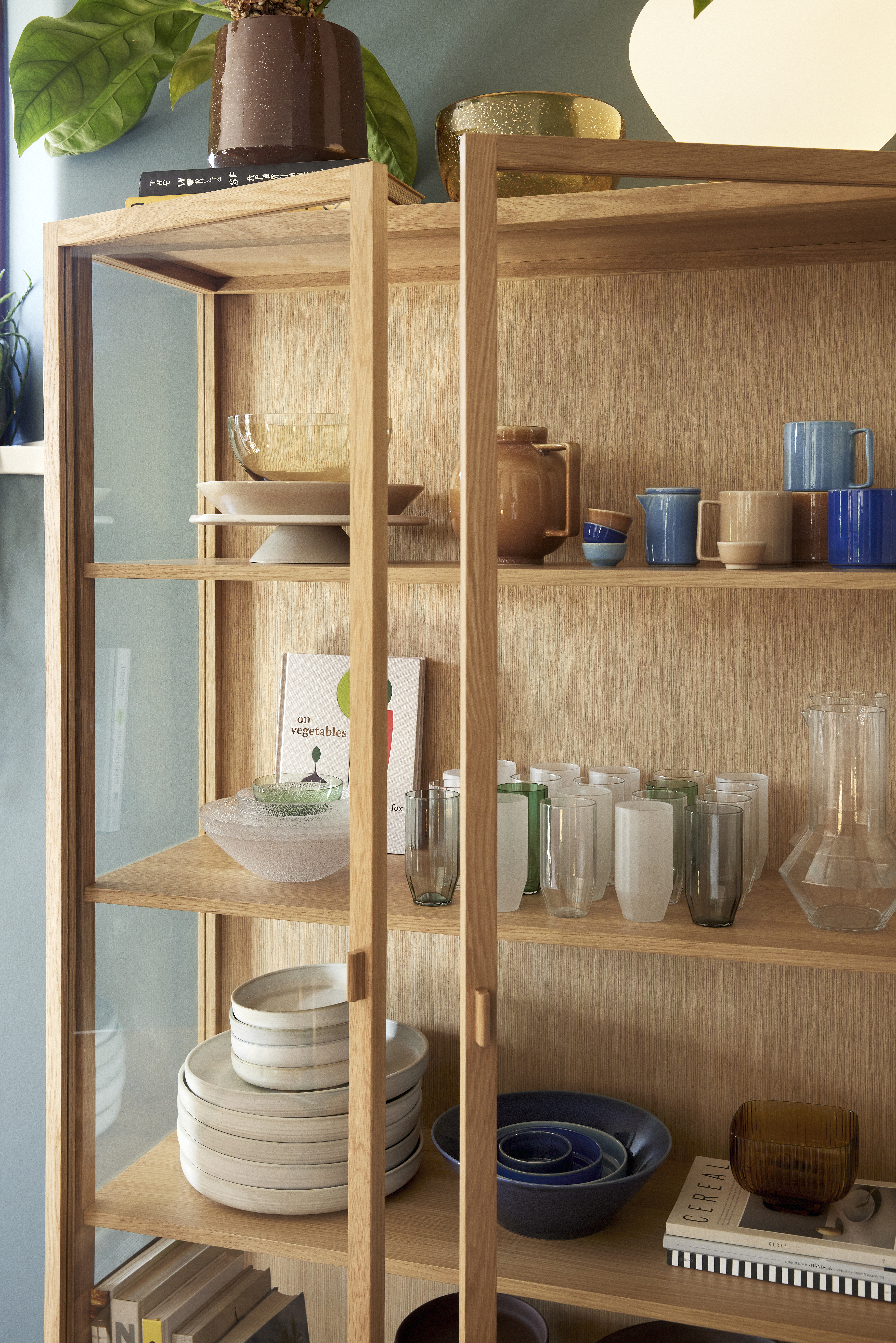 Hübsch Panorama Vitrinskåp FSC 190cm