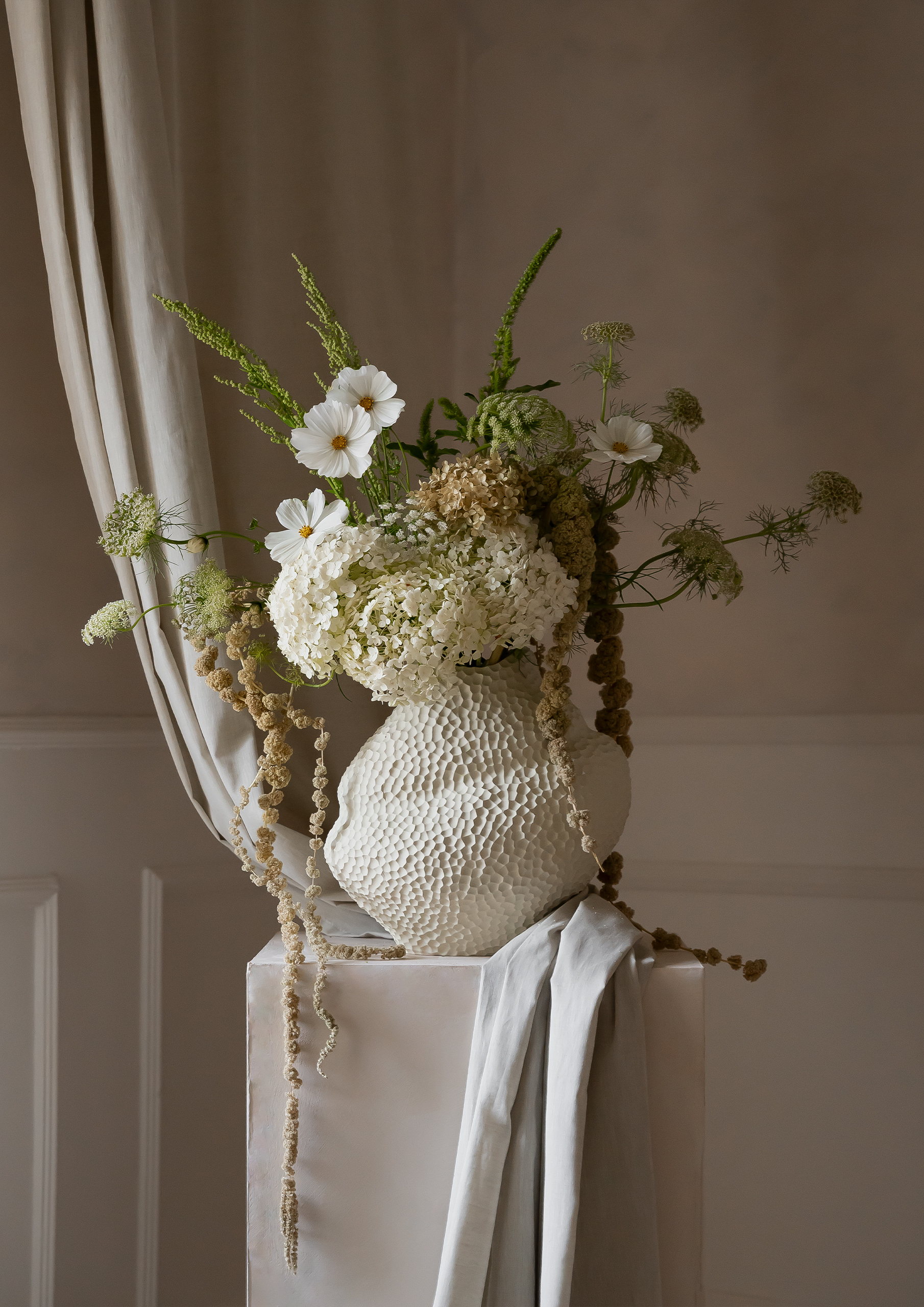 Cooee Design Isla Wide Vas Linnen 32cm