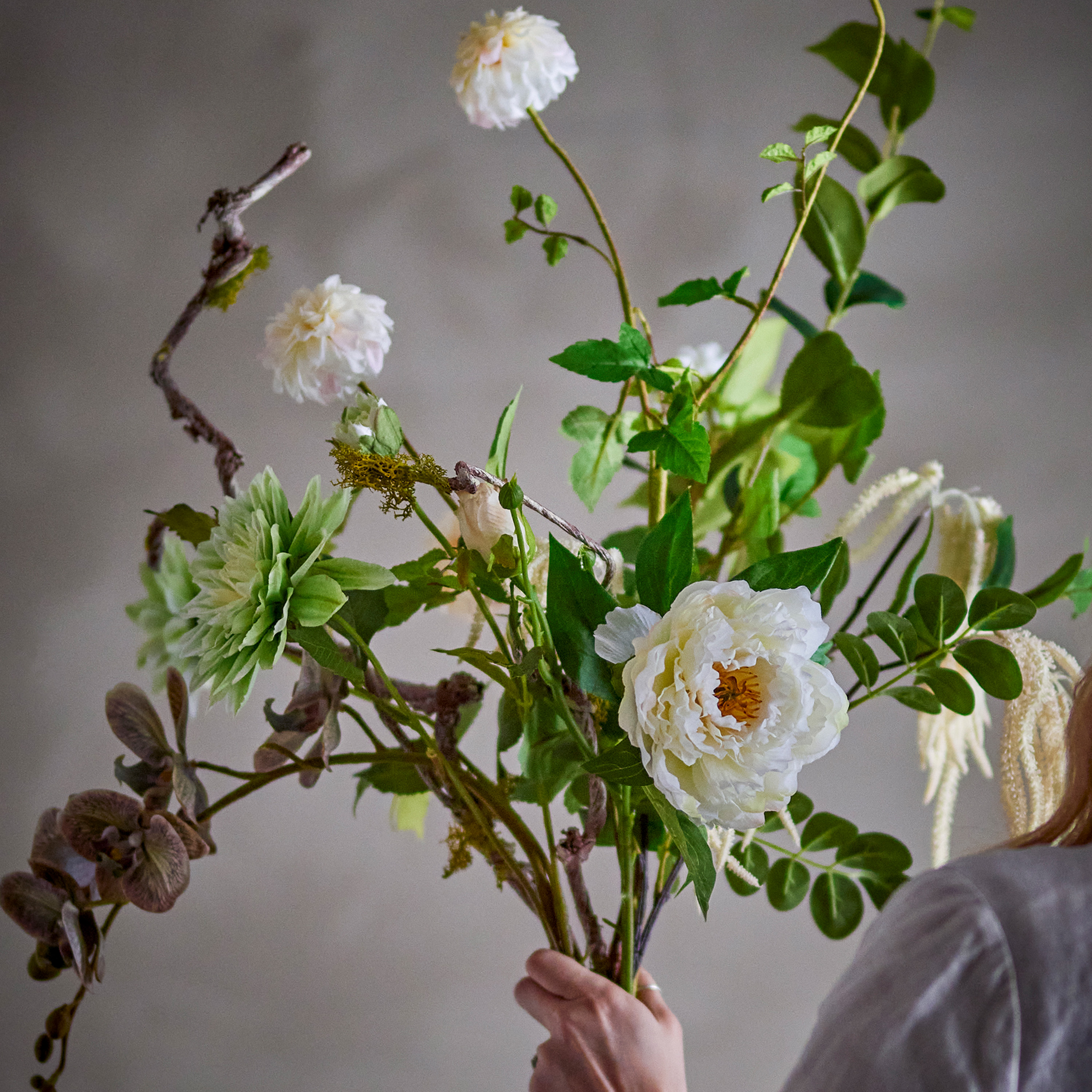 Bloomingville Rise Bouquet White 109cm