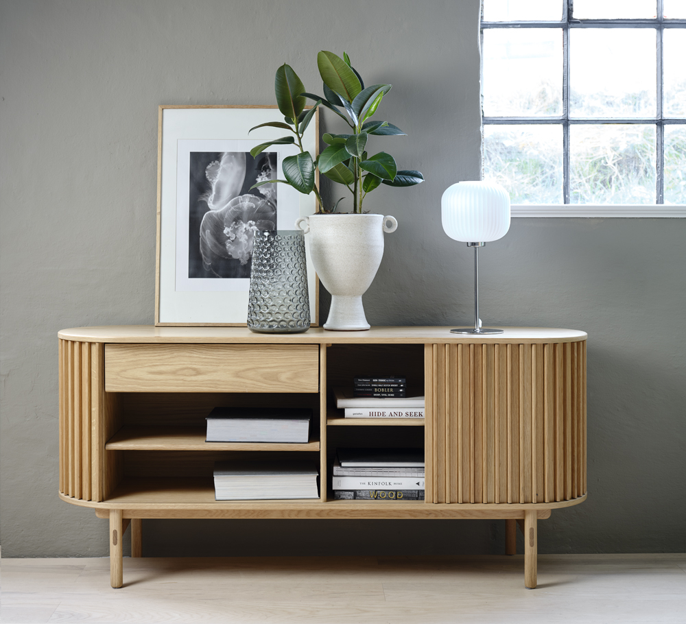 Nordic Home Alice Sideboard Natural Oak 160cm