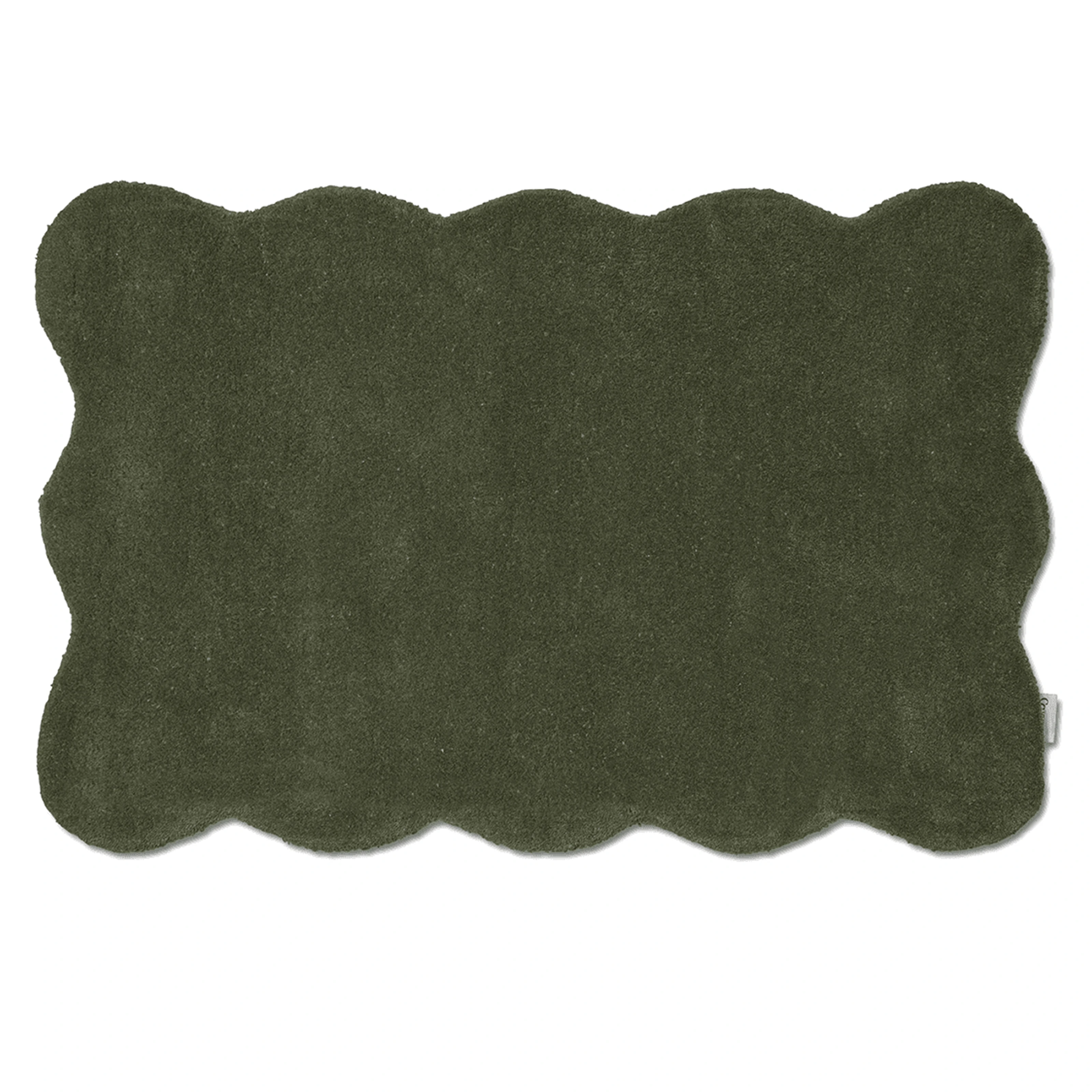 Clam Dørmatte Skogsgrønn 60x90