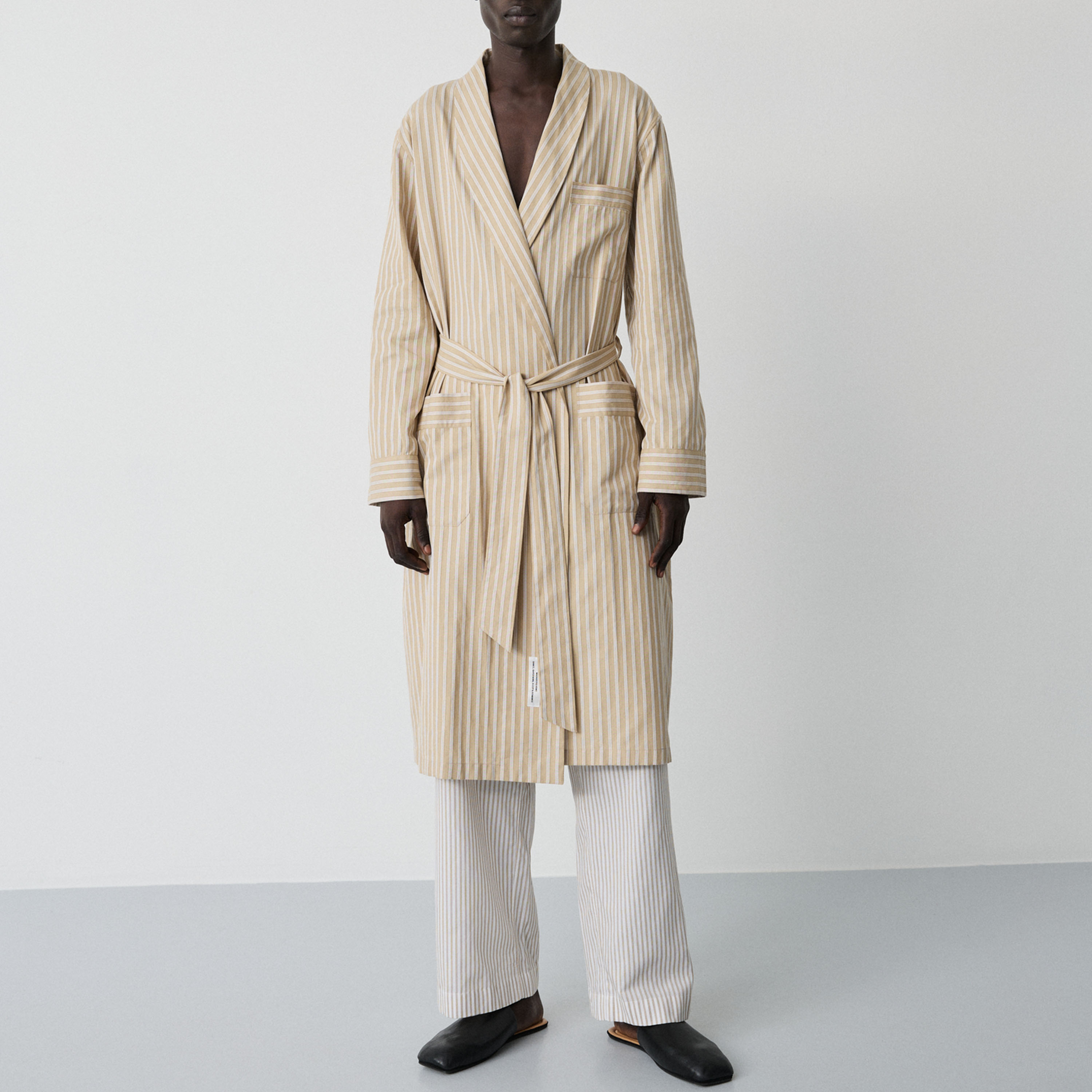 Magniberg Voyage Morgonrock Stripe Beige Large