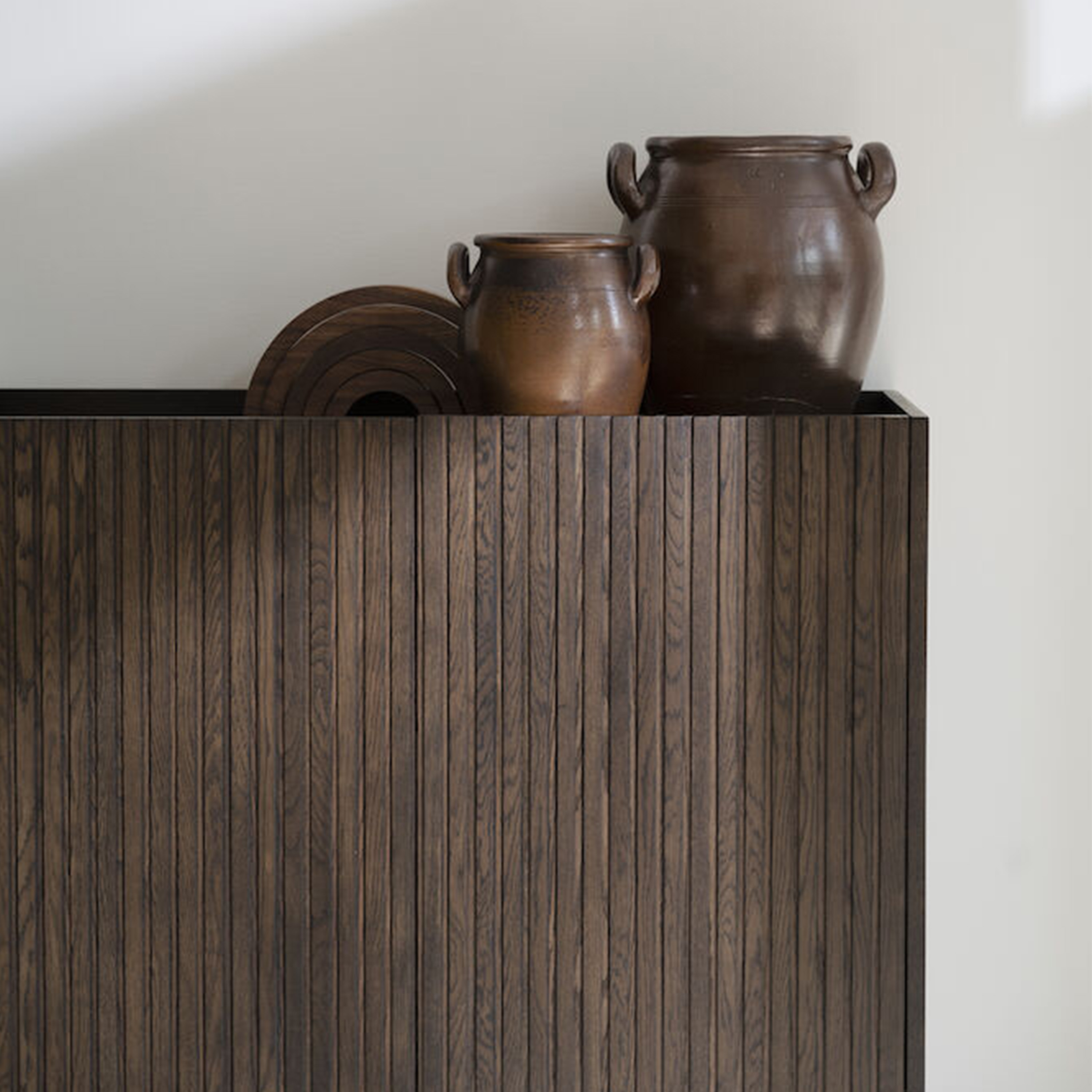 Rowico Home Halifax Schrank Braun/Schwarz 100cm