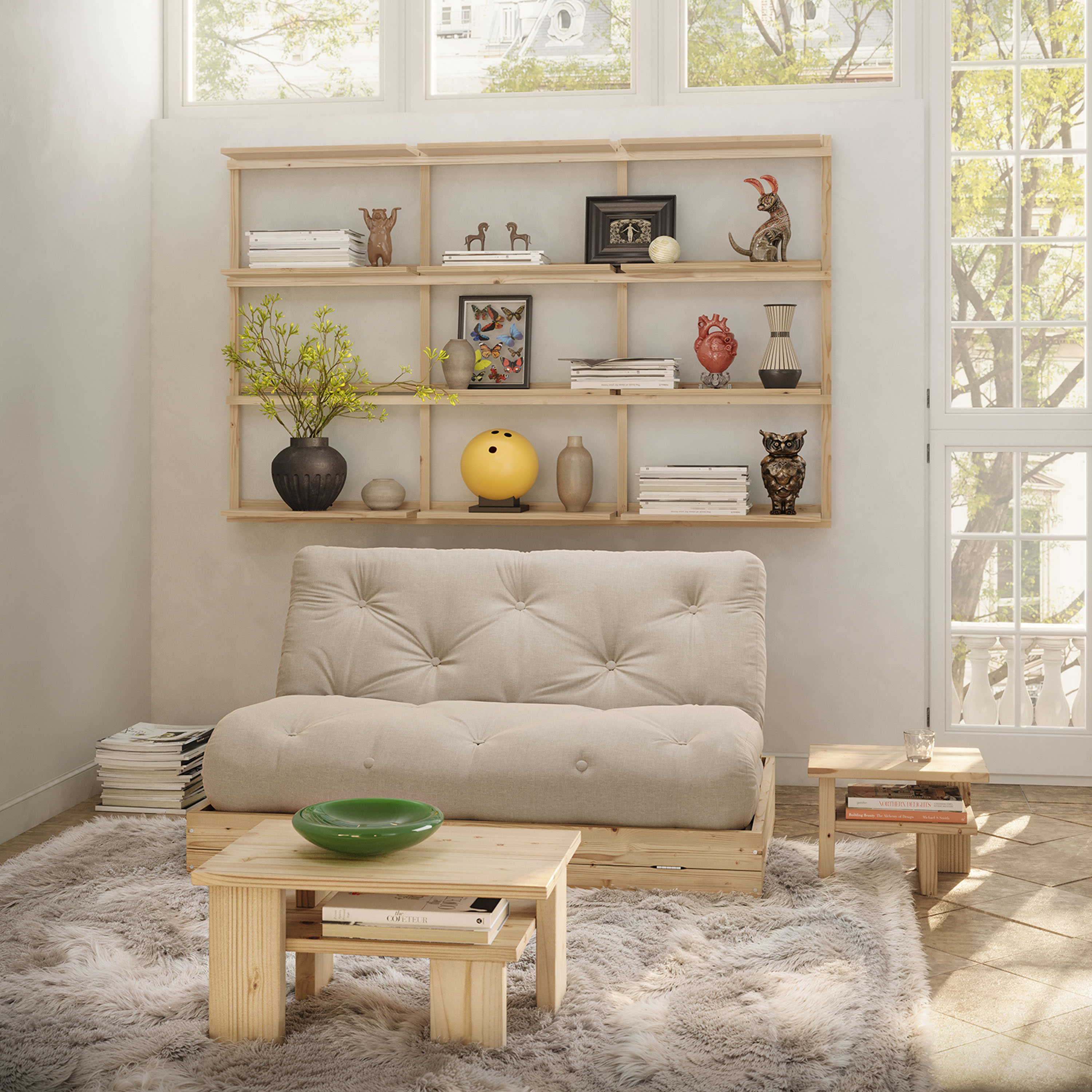 Karup Design Japan Yöpöytä Raw