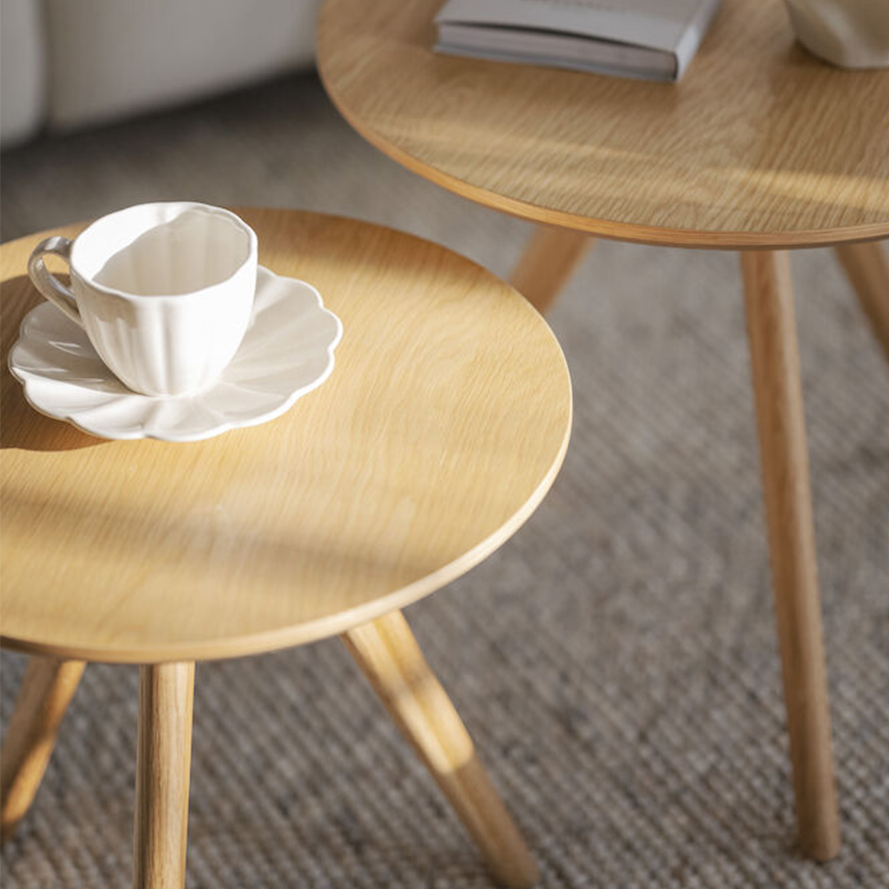 Rowico Home Yumi Satsbord Ek 2-pack