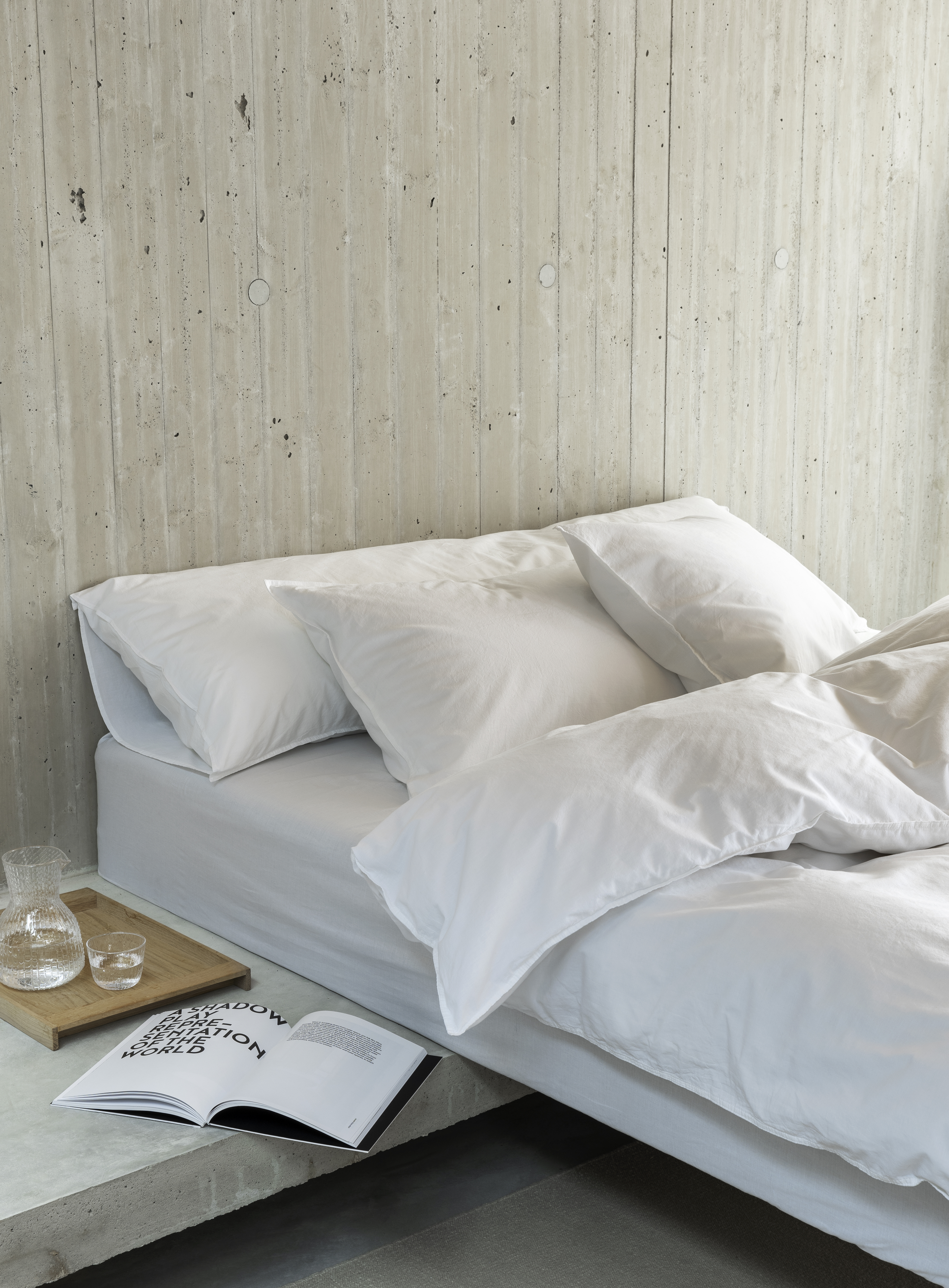 Høie Frøya Pussilakanasett Valkoinen 150x210/50x60