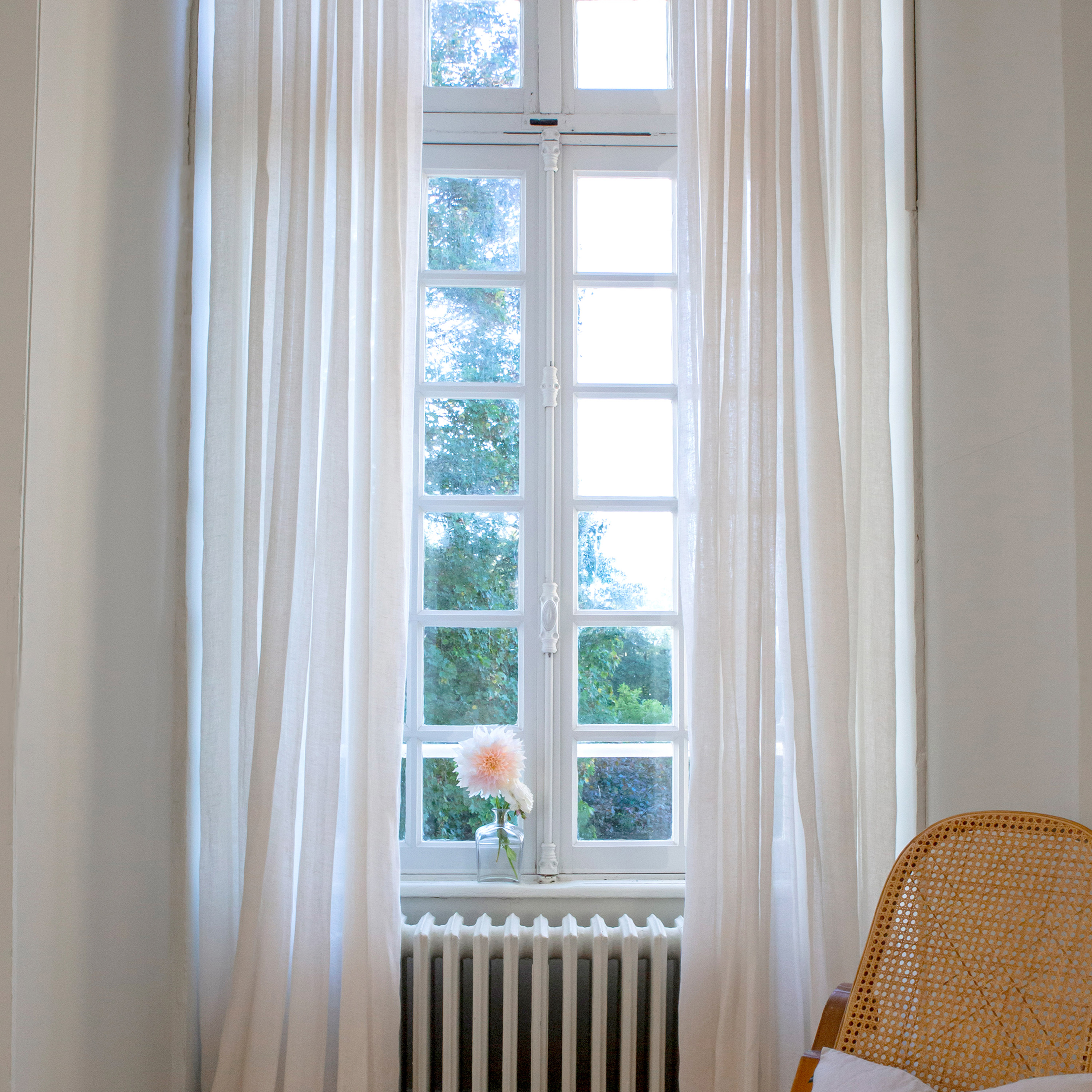 Himla Skylight Gardinlengde Lin Offwhite 140x250