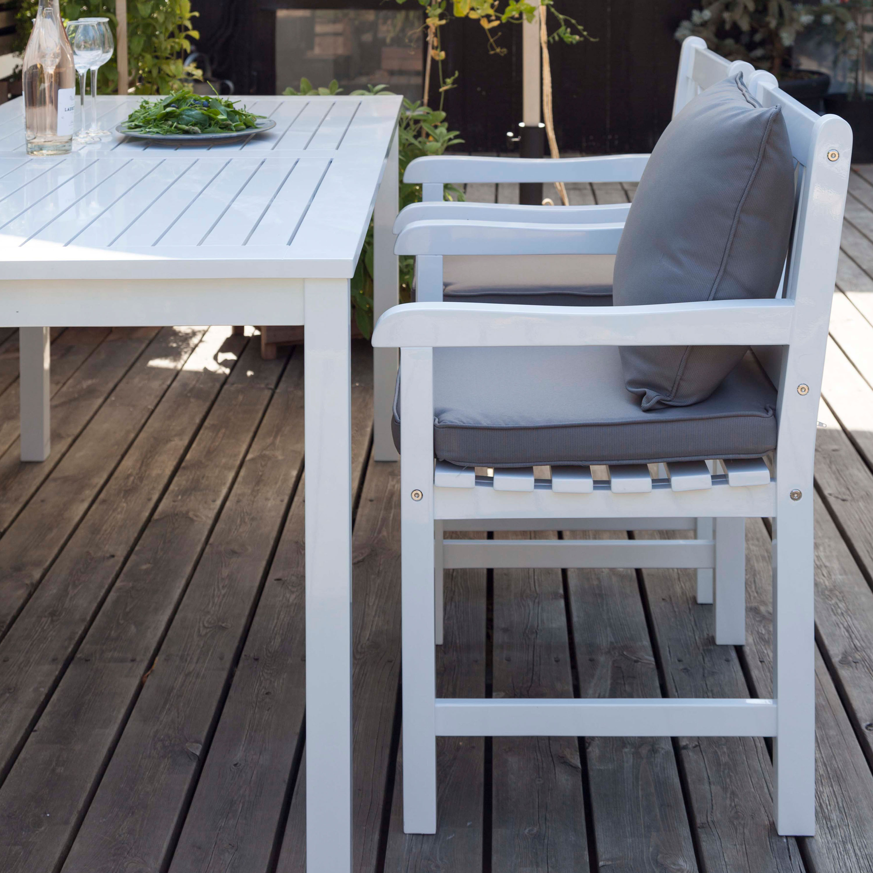 Cinas Rosenborg lenestol White