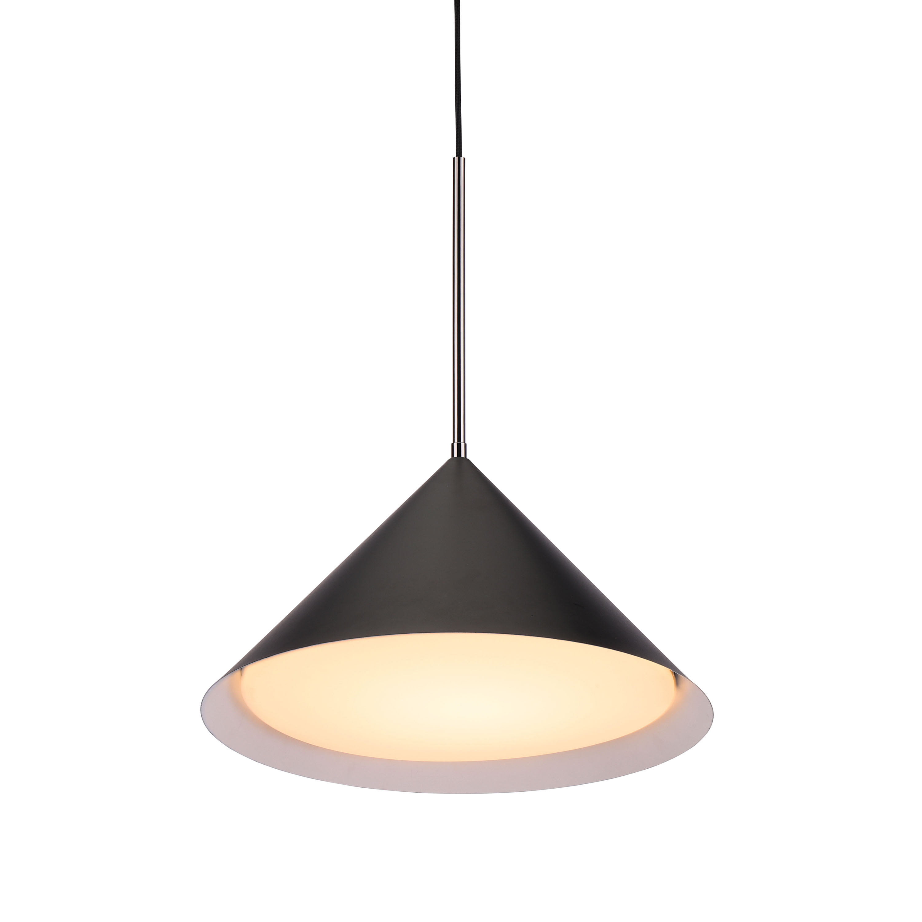 Watt &amp; Veke Kuro Deckenleuchte Black Ø45