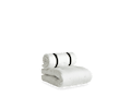 Buckle-Up Outdoor Loungemadrass White