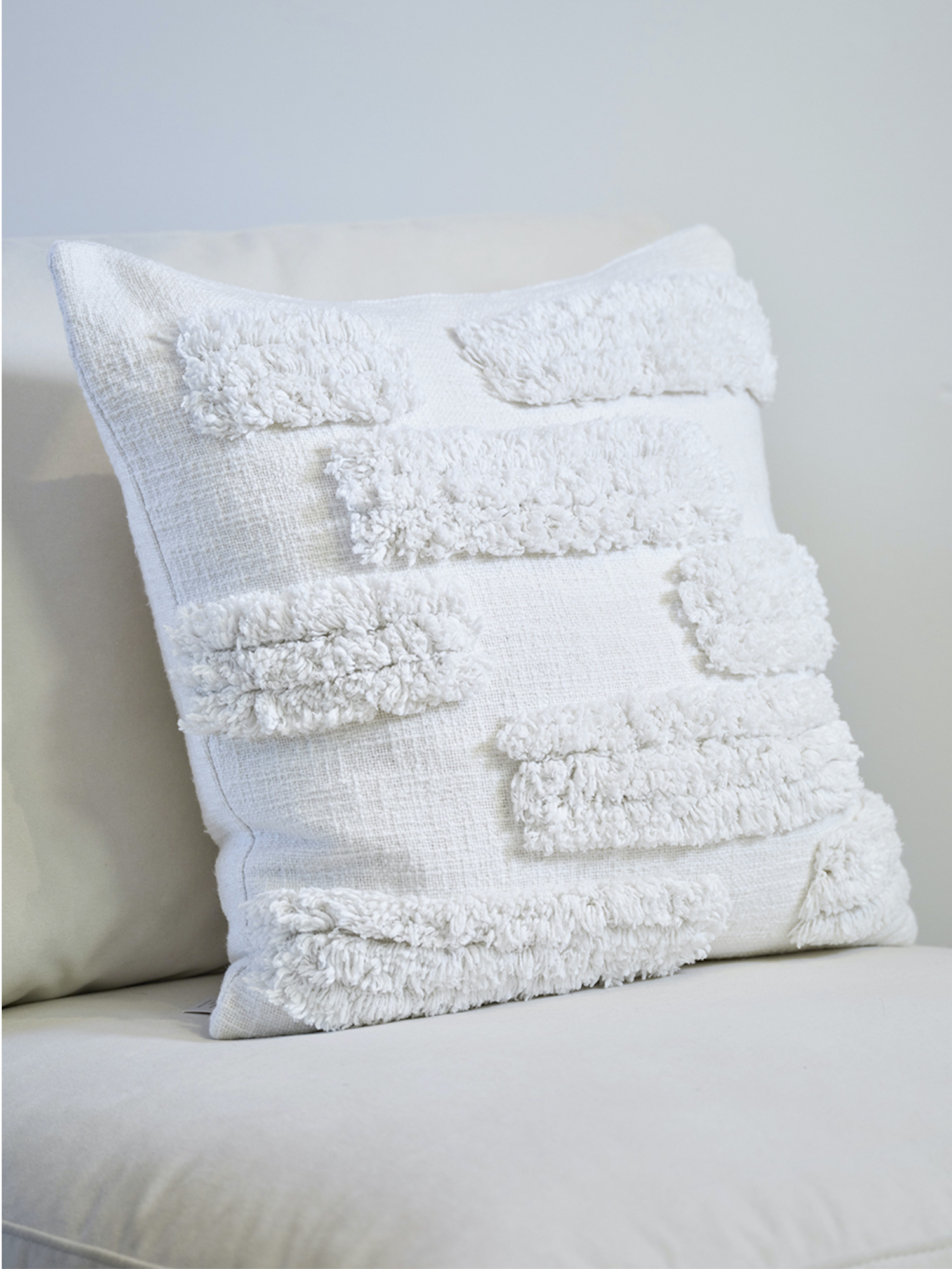 Classic Collection Bricks Kuddfodral Vit 50x50