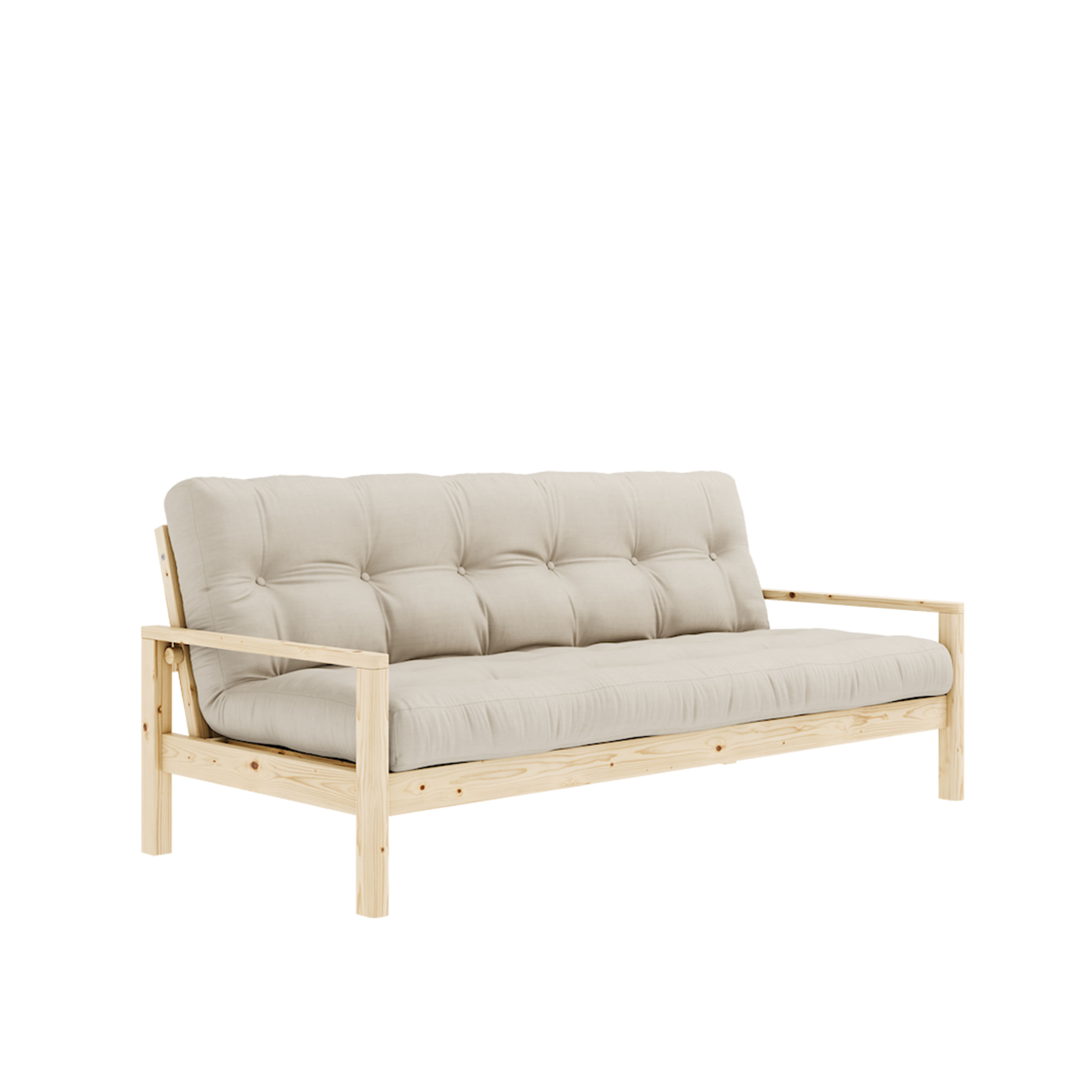 Knob Vuodesohva Luonnonväri/Beige 190cm