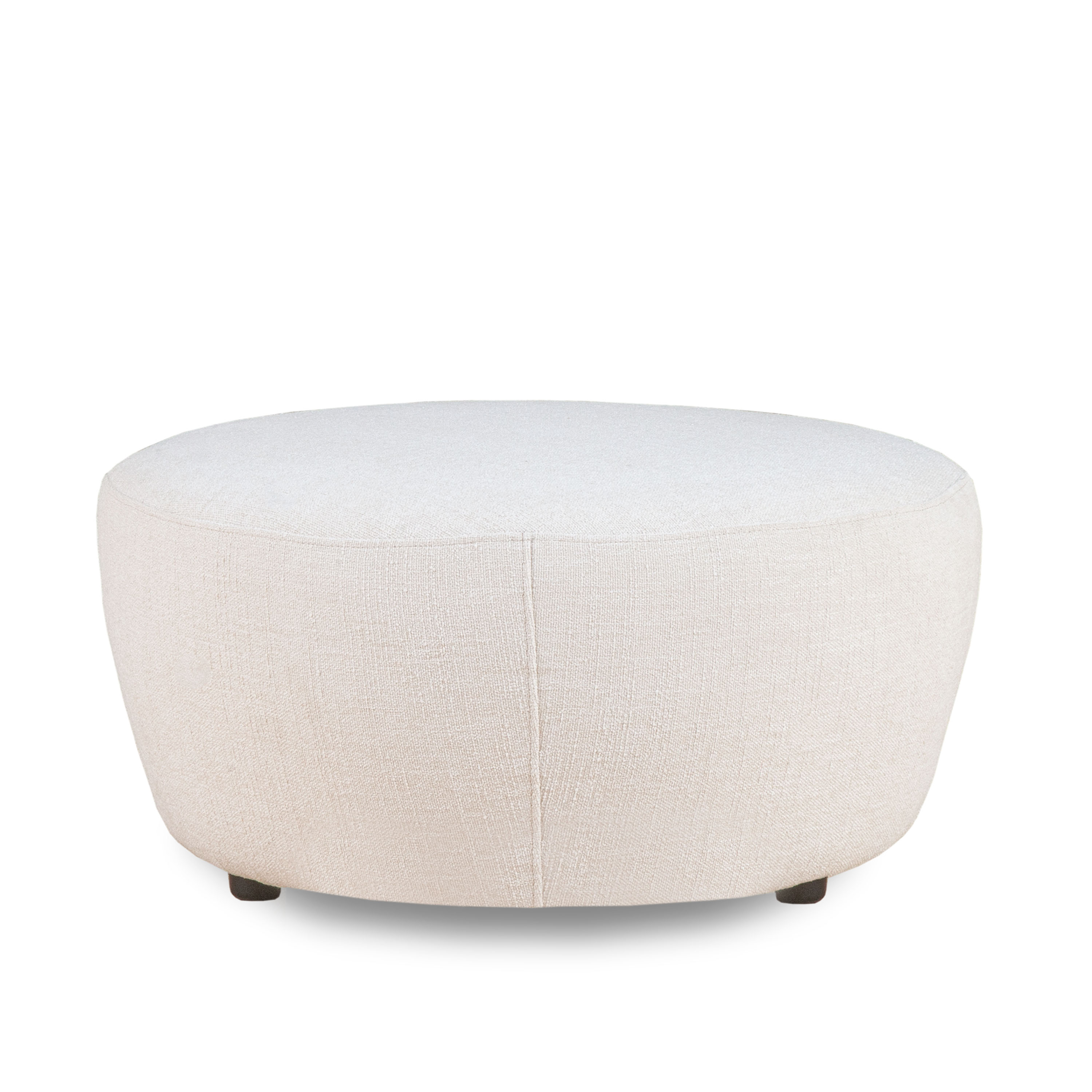 Moon Sittpuff Bouclé Beige 80cm