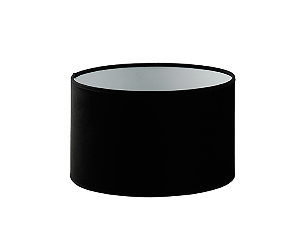 3016 Roma Lampeskjerm Svart Ø25