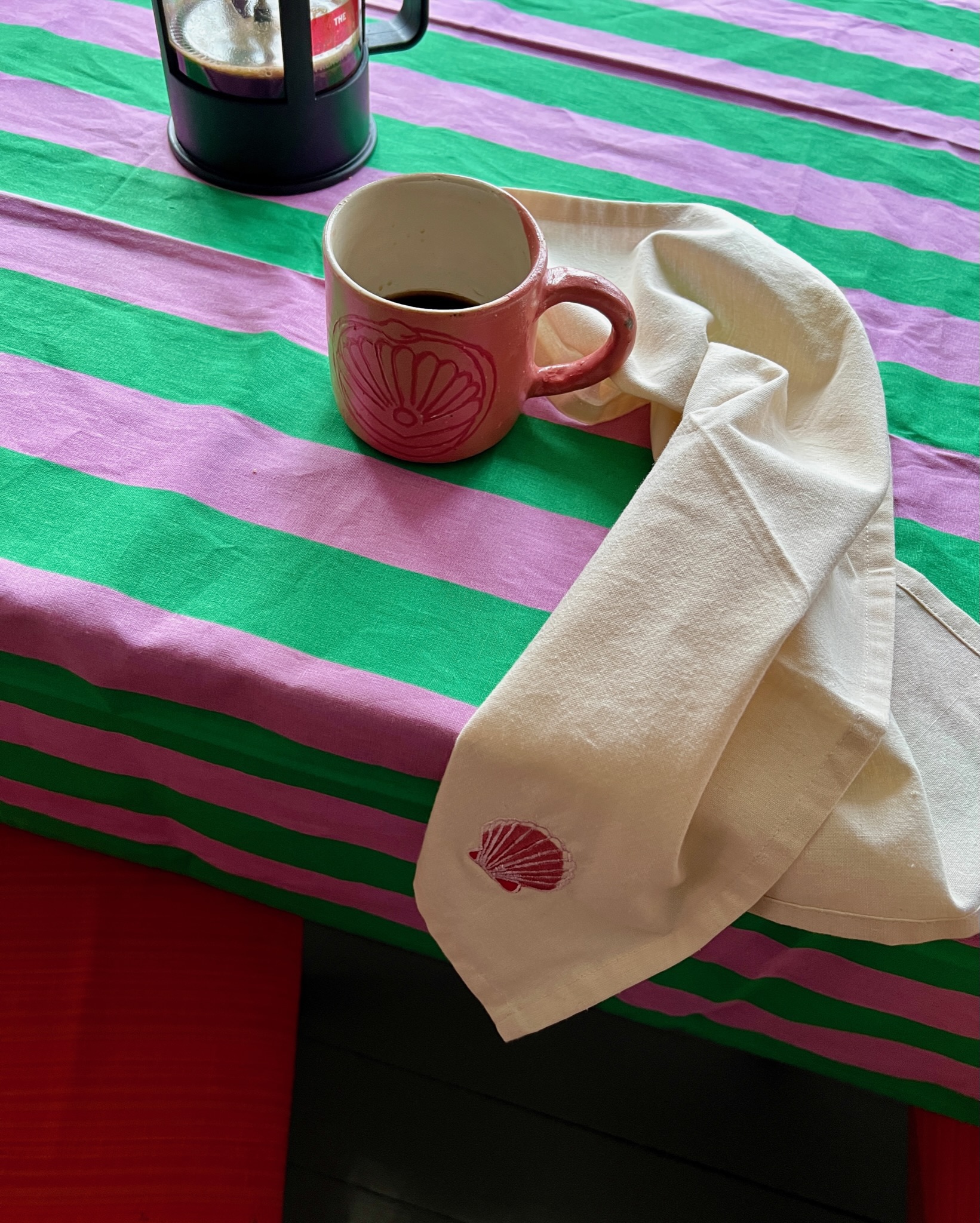 Midnatt Charms Servett 4-pack