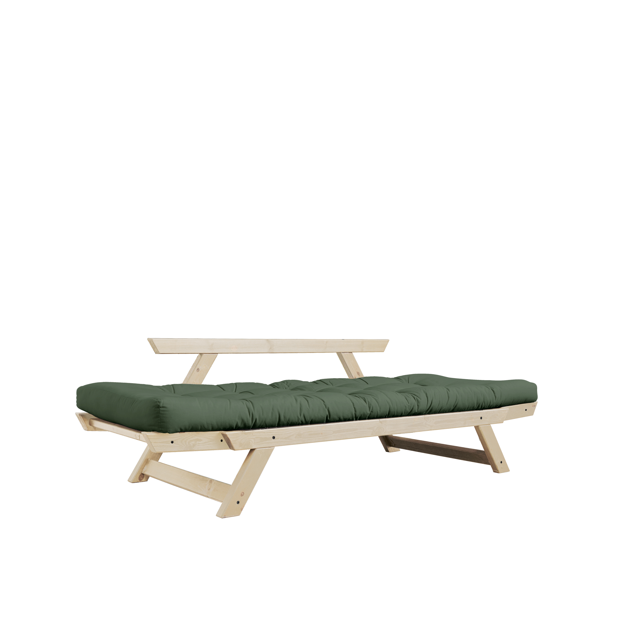 Karup Design Bebop Dagbädd Natur/Olive Green 174cm