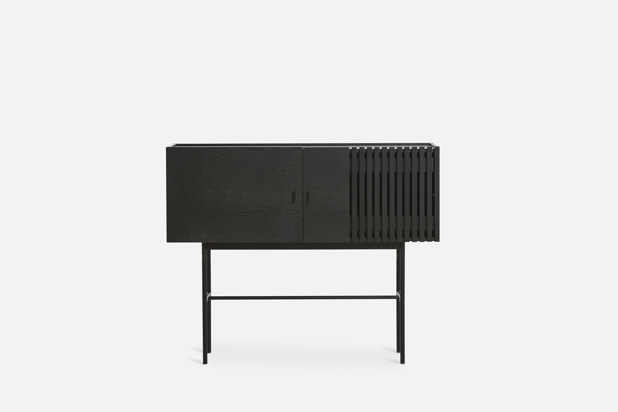 Woud Array Sideboard Black 120cm