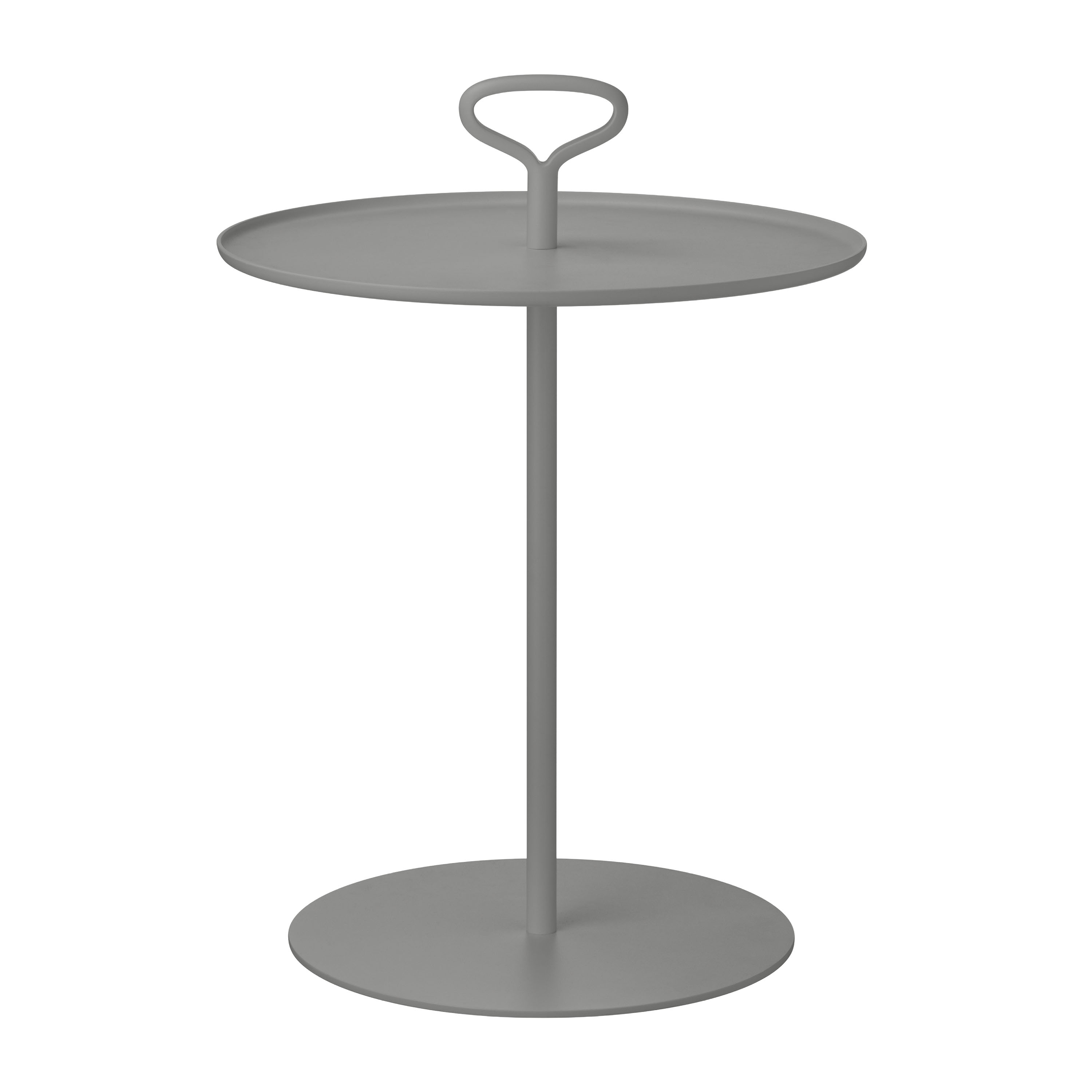 Porter Sidobord Granite Gray Ø42