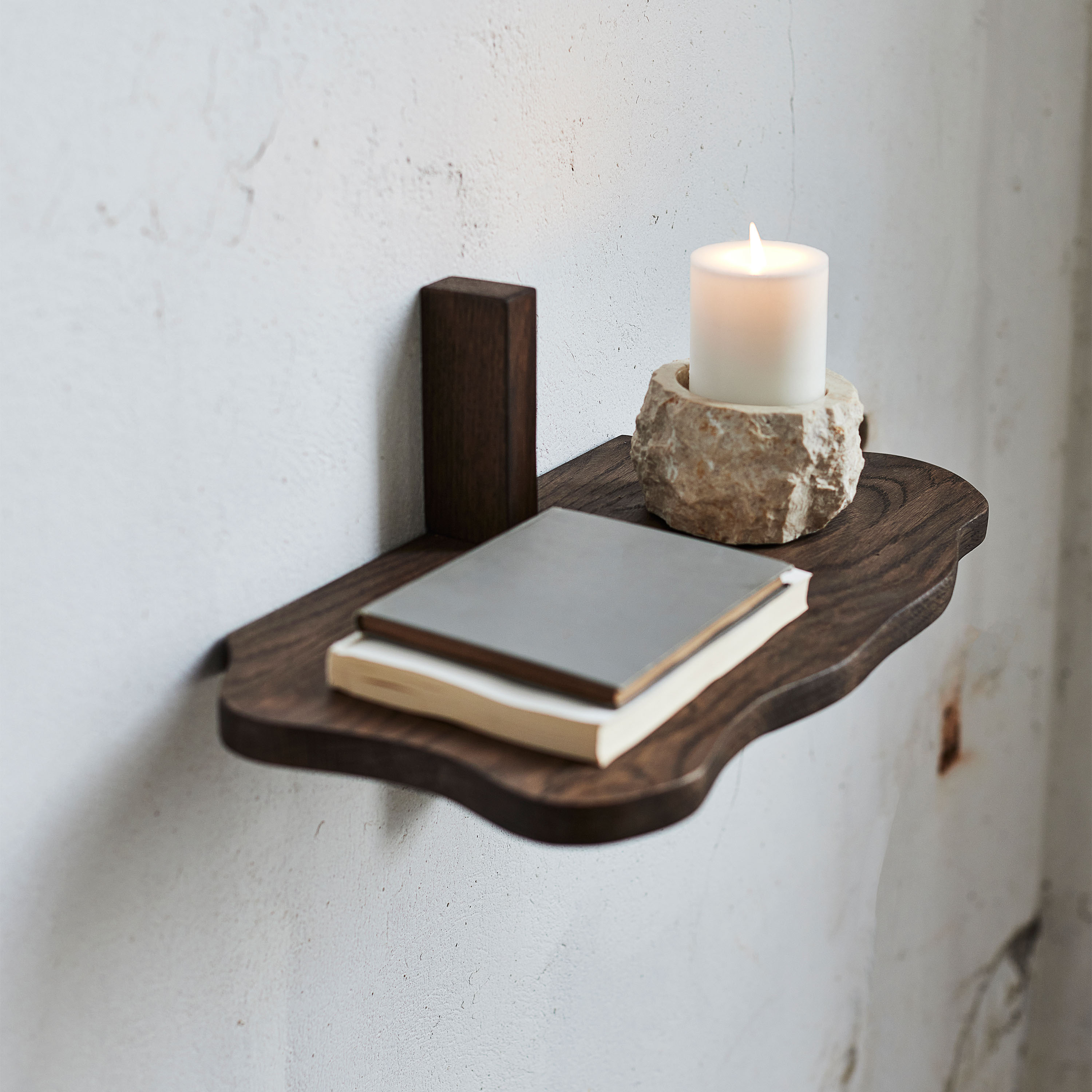 Muubs Pamu Wandregal Dark Oil Oak Medium