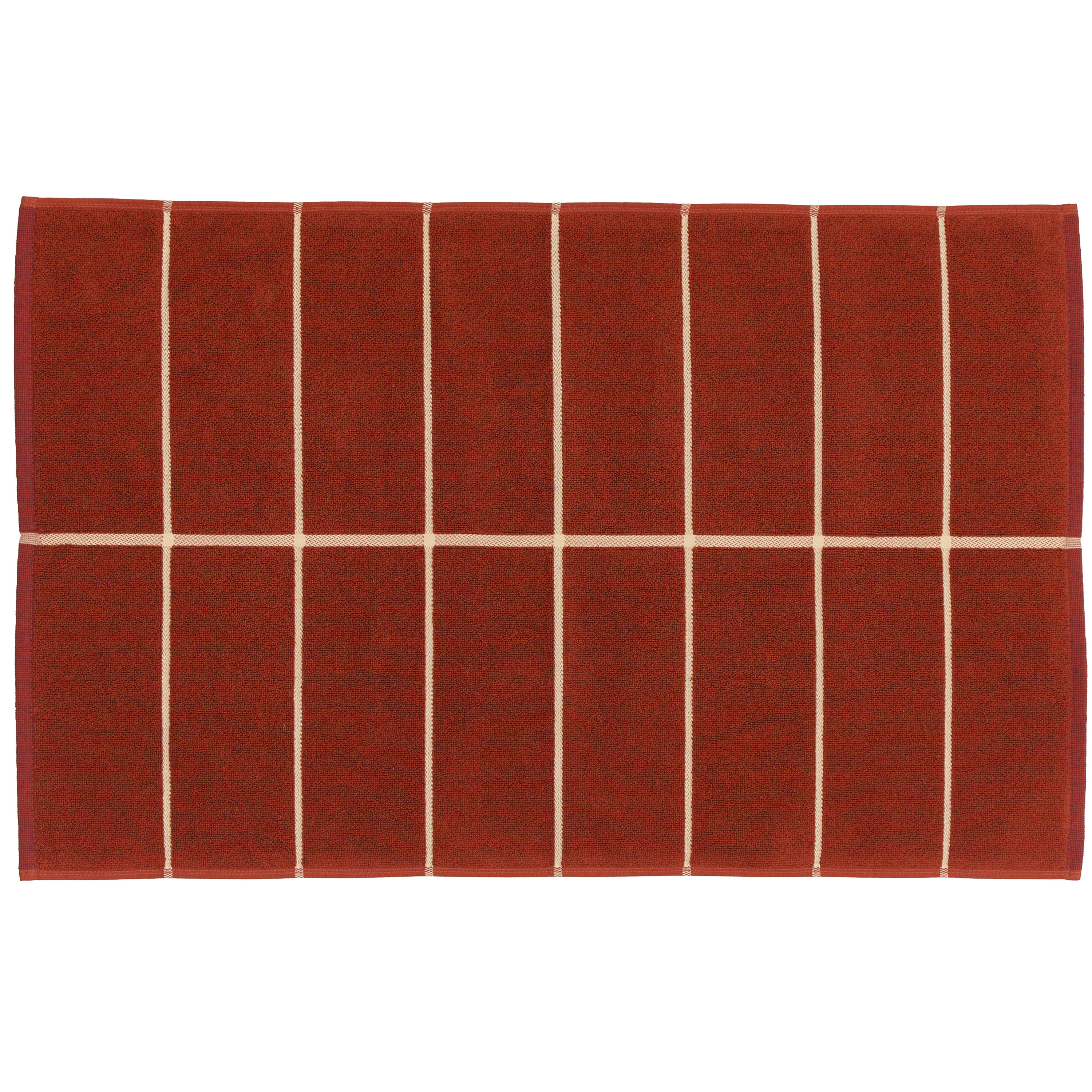 Tiiliskivi Badrumsmatta Brick/Plum/Hay 50x80