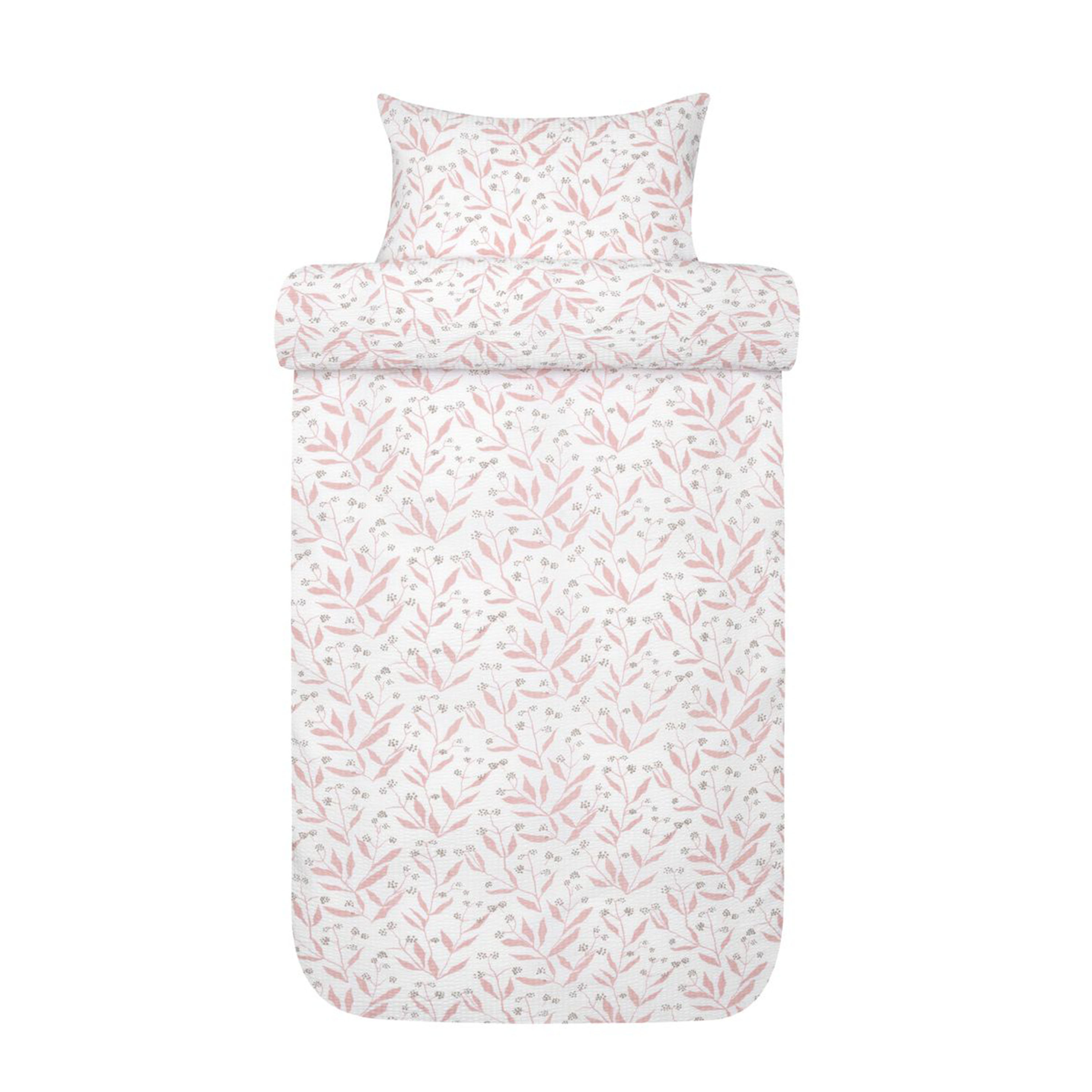 Thale 2-del Påslakanset Krepp Dämpad Rosa