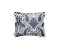 Key West Paisley Örngott Sateen Blue 50x60