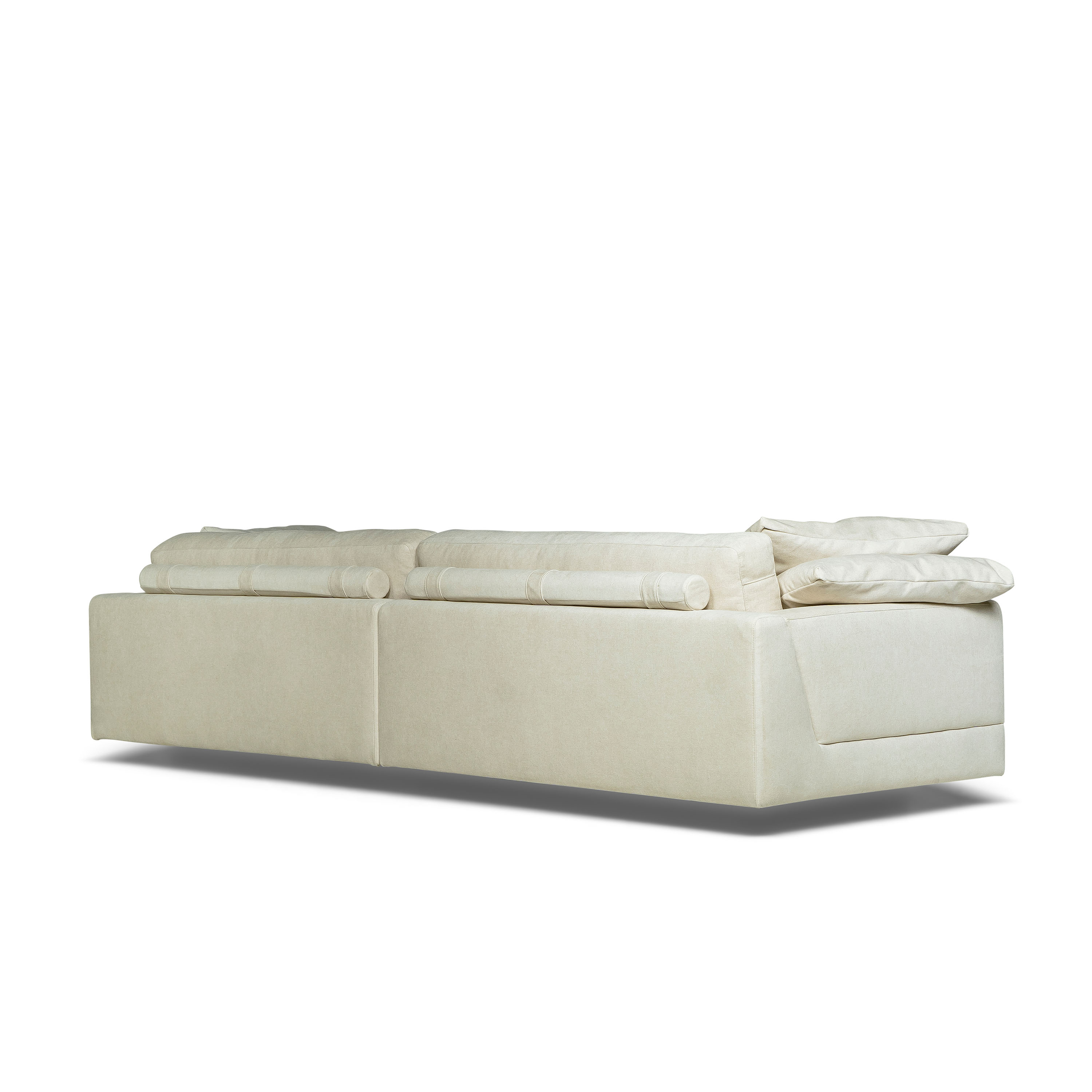 Sleepo Collection Cooper 4-seters sofa Creme 324cm