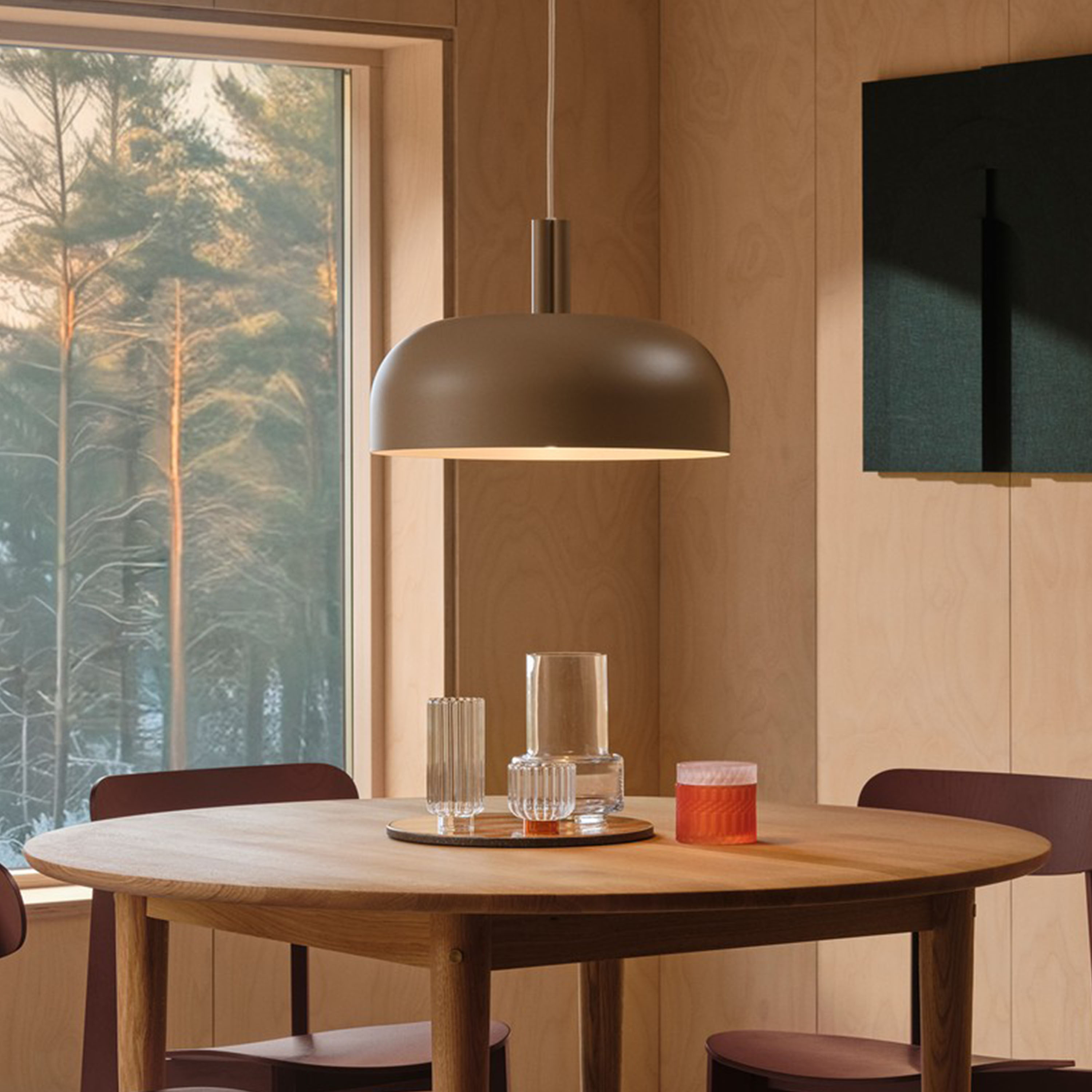 Nordlux Sandro Taklampa Ljusbrun Ø40