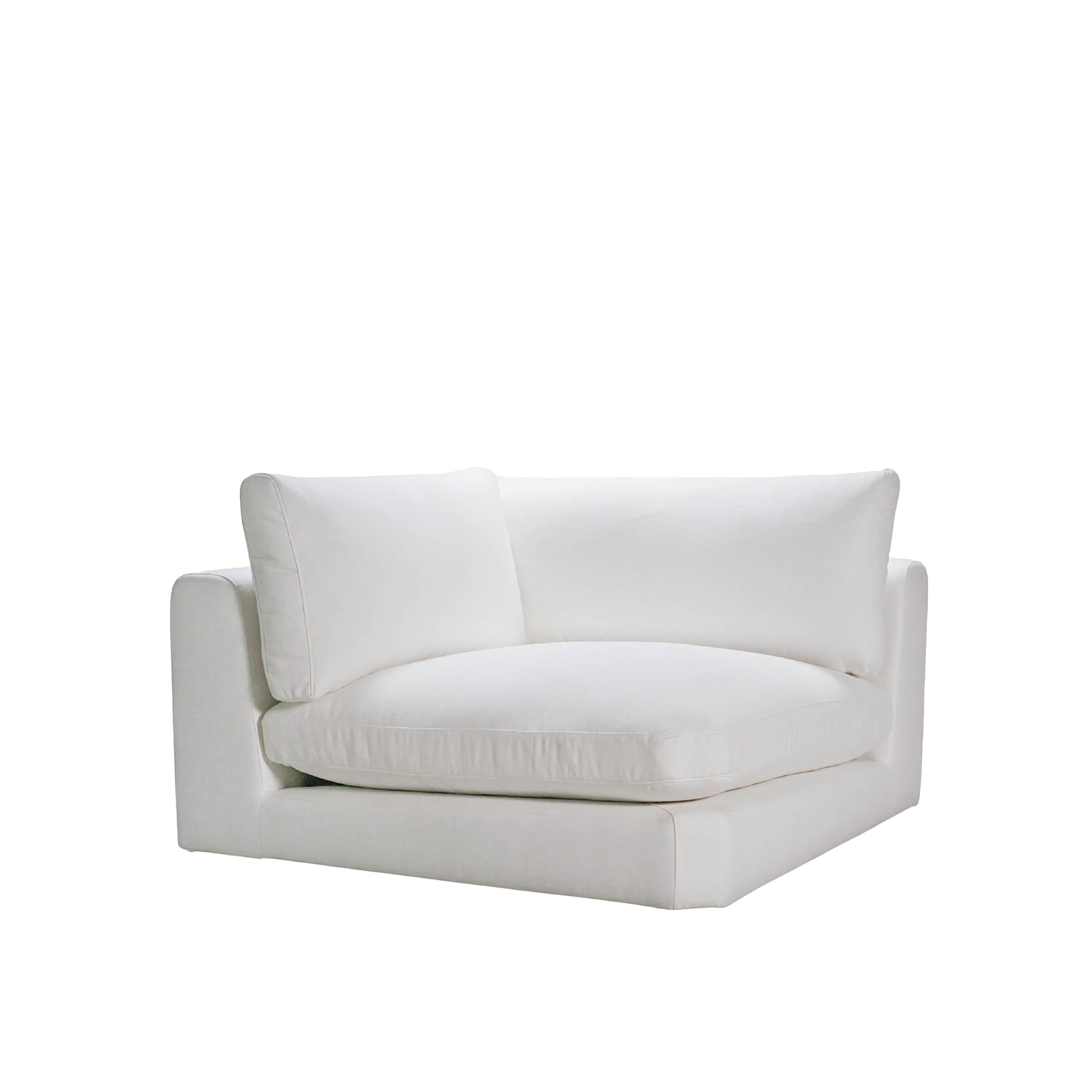 Capri Hjørnemodul Hvit 120x120