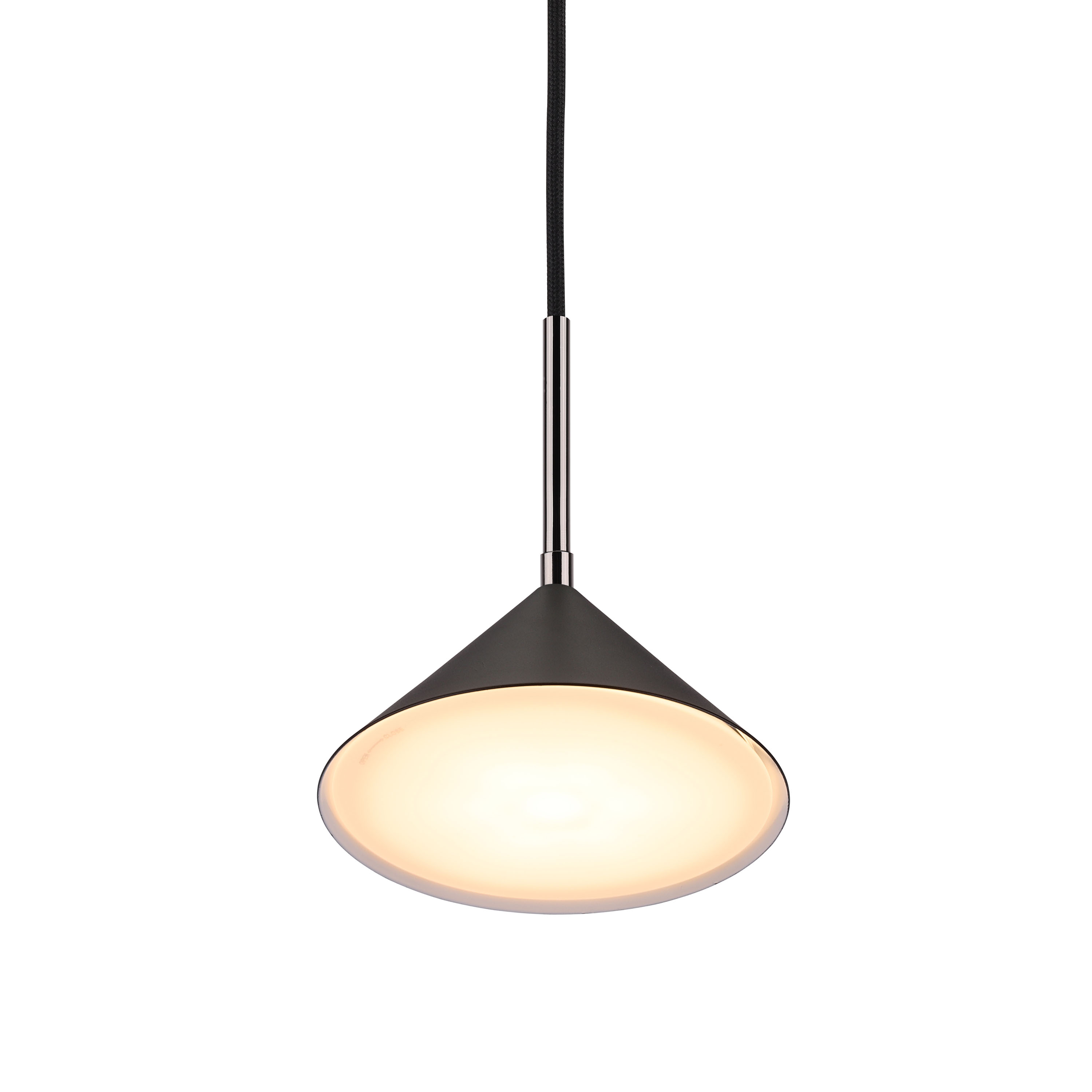 Watt &amp; Veke Kuro Deckenleuchte Black Ø17