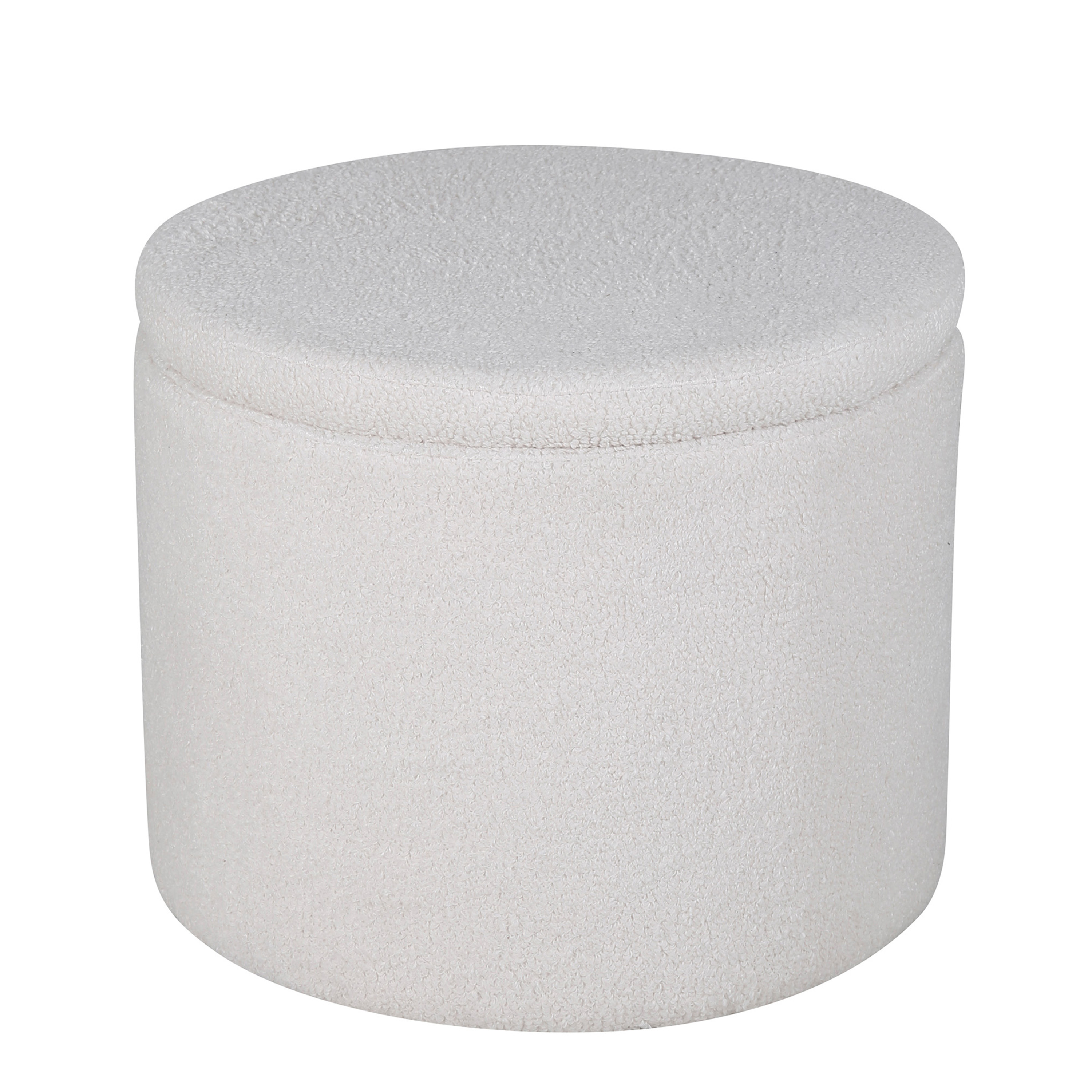 Dunken Sittpuff Förvaring Teddy Offwhite