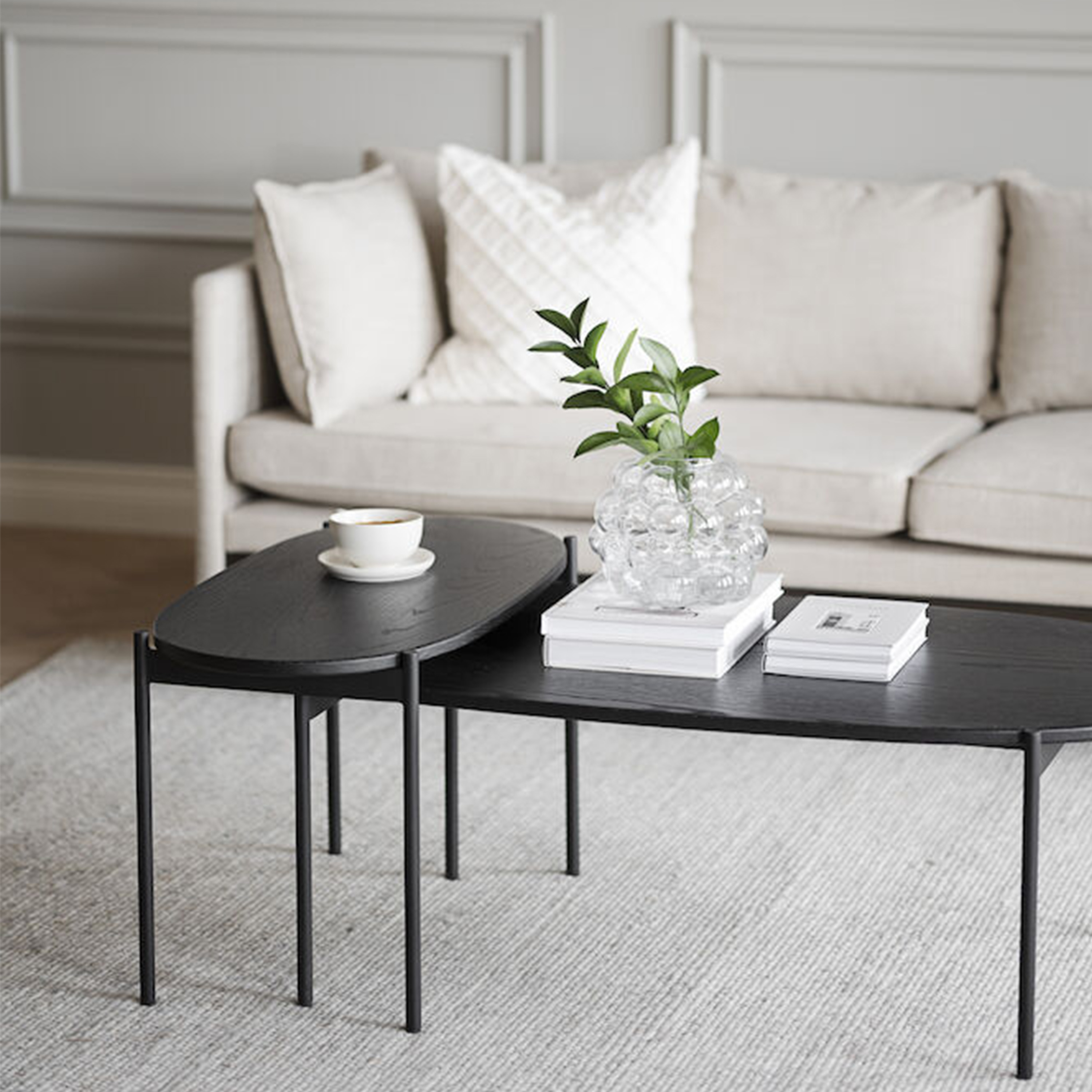 Rowico Home Skye Soffbord Svart 120x60