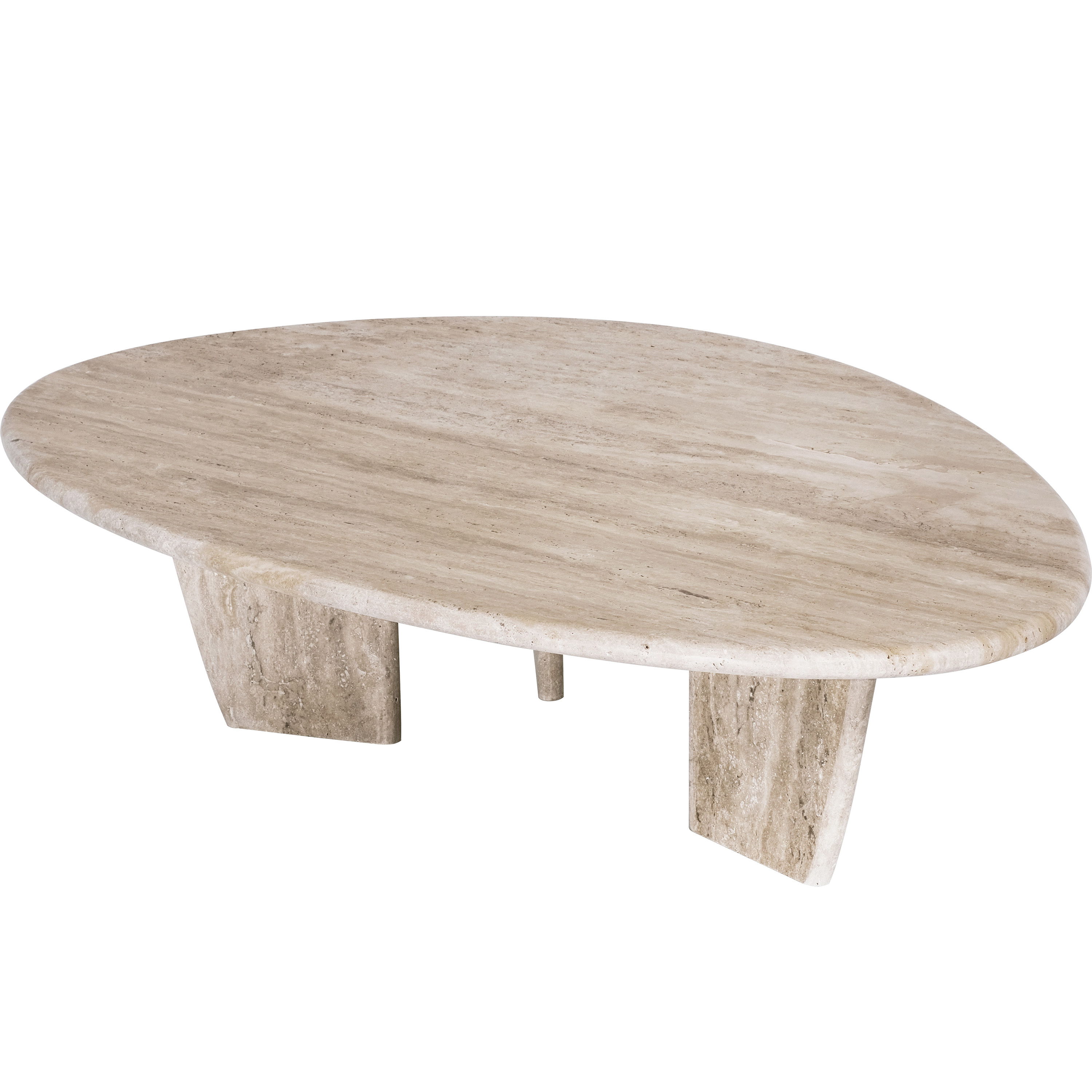 Sleepo Collection - Francis Salongbord Travertin 120cm - Beige