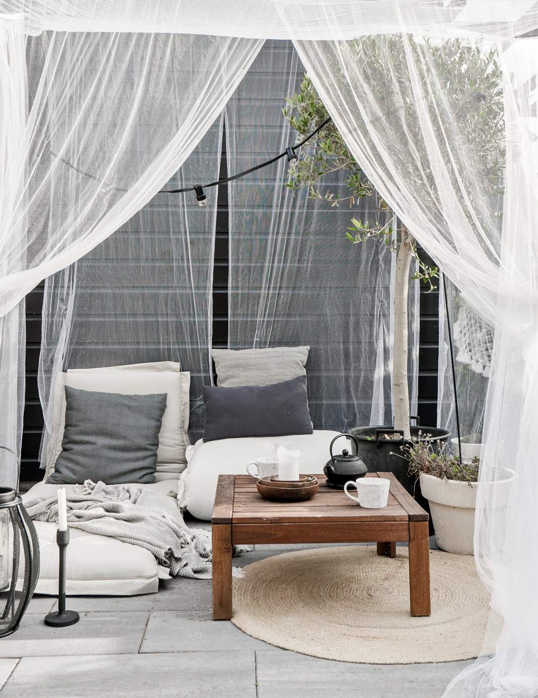 Karup Design Sit And Sleep Outdoor Loungemadrass White