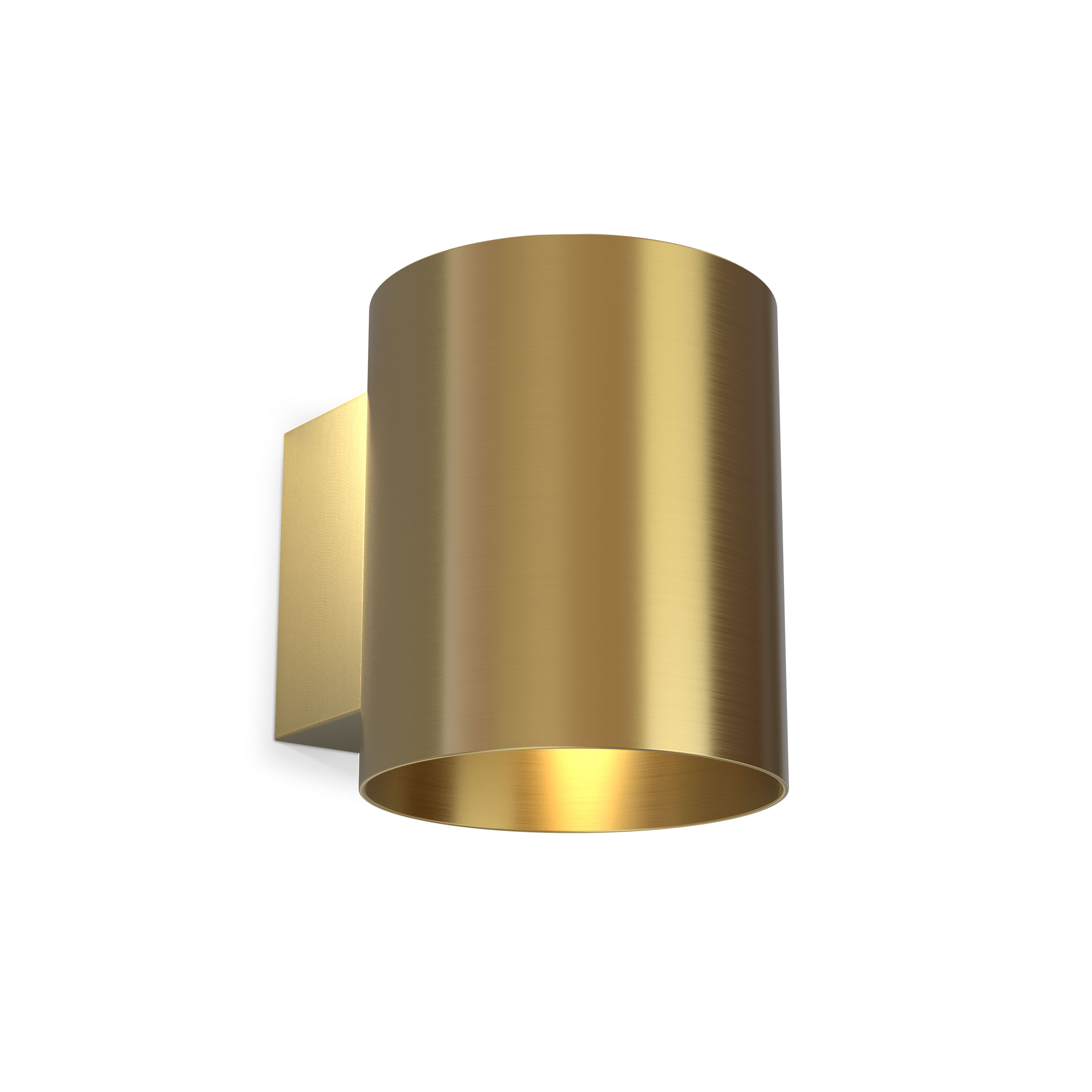 Evoke Vägglampa Satin brass Small