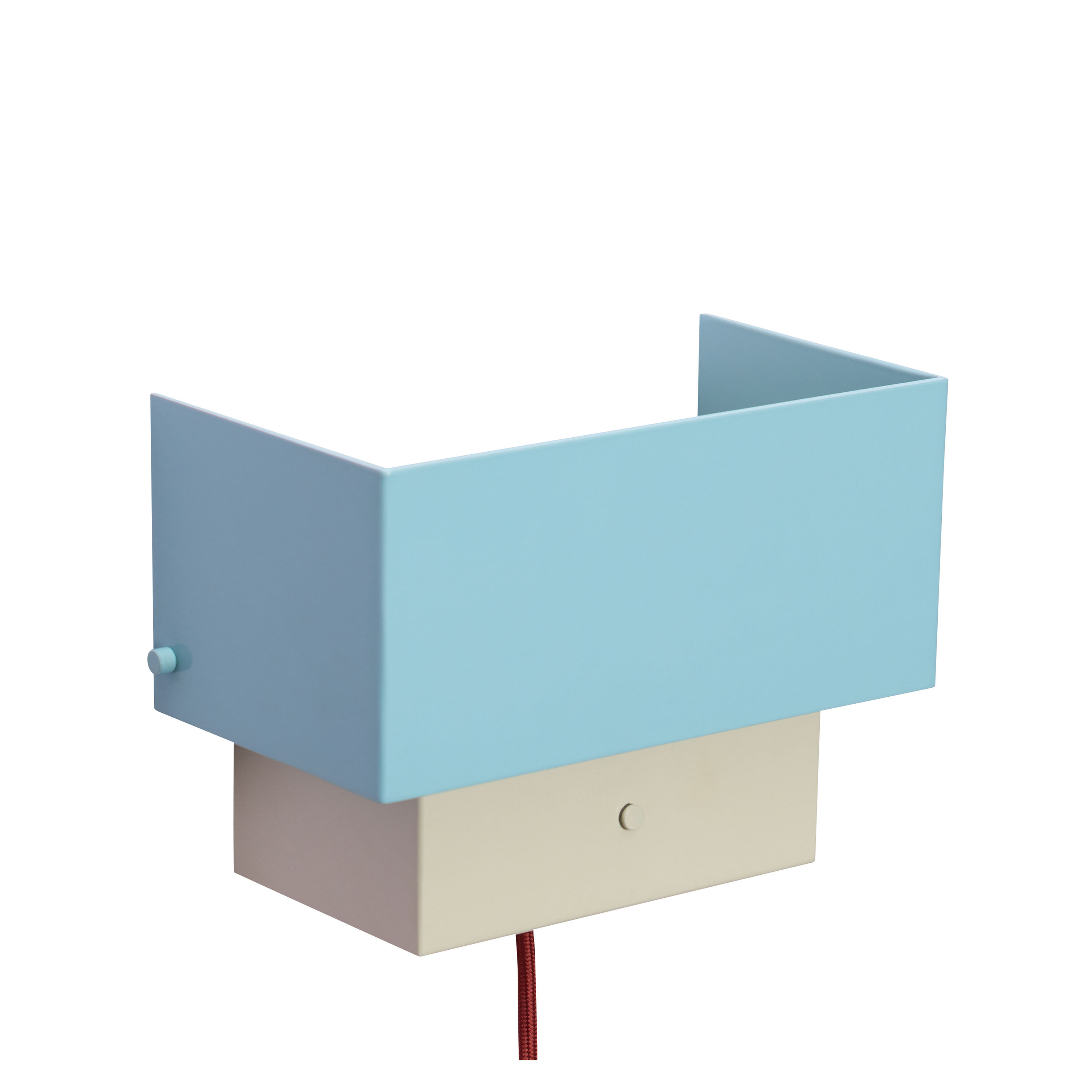 Hübsch Arte Vegglampe Blue Sand