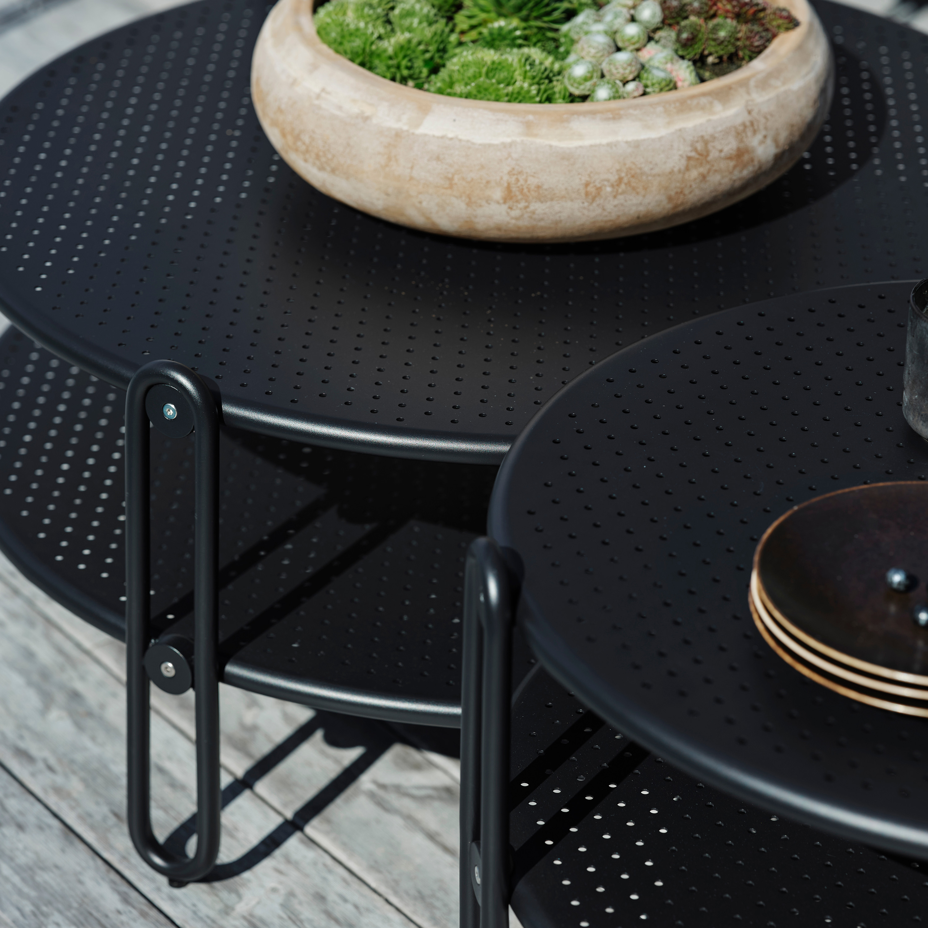 Brafab Blixt Soffbord Svart 85x39